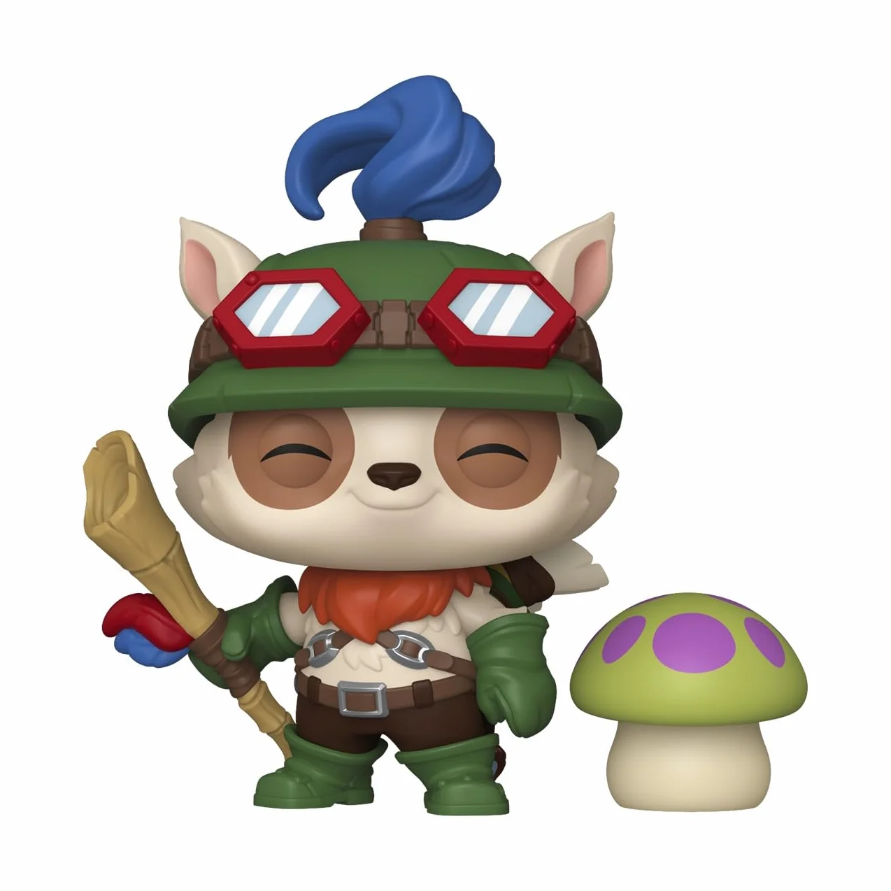 Funko Pop! & Buddy: LoL - Teemo With Shroom - League Of Legends - Figurka kolekcjonerska winylowa - pomysł na prezent, oficjalne gadżety, zabawki dla dzieci i dorosłych, fanów gier wideo