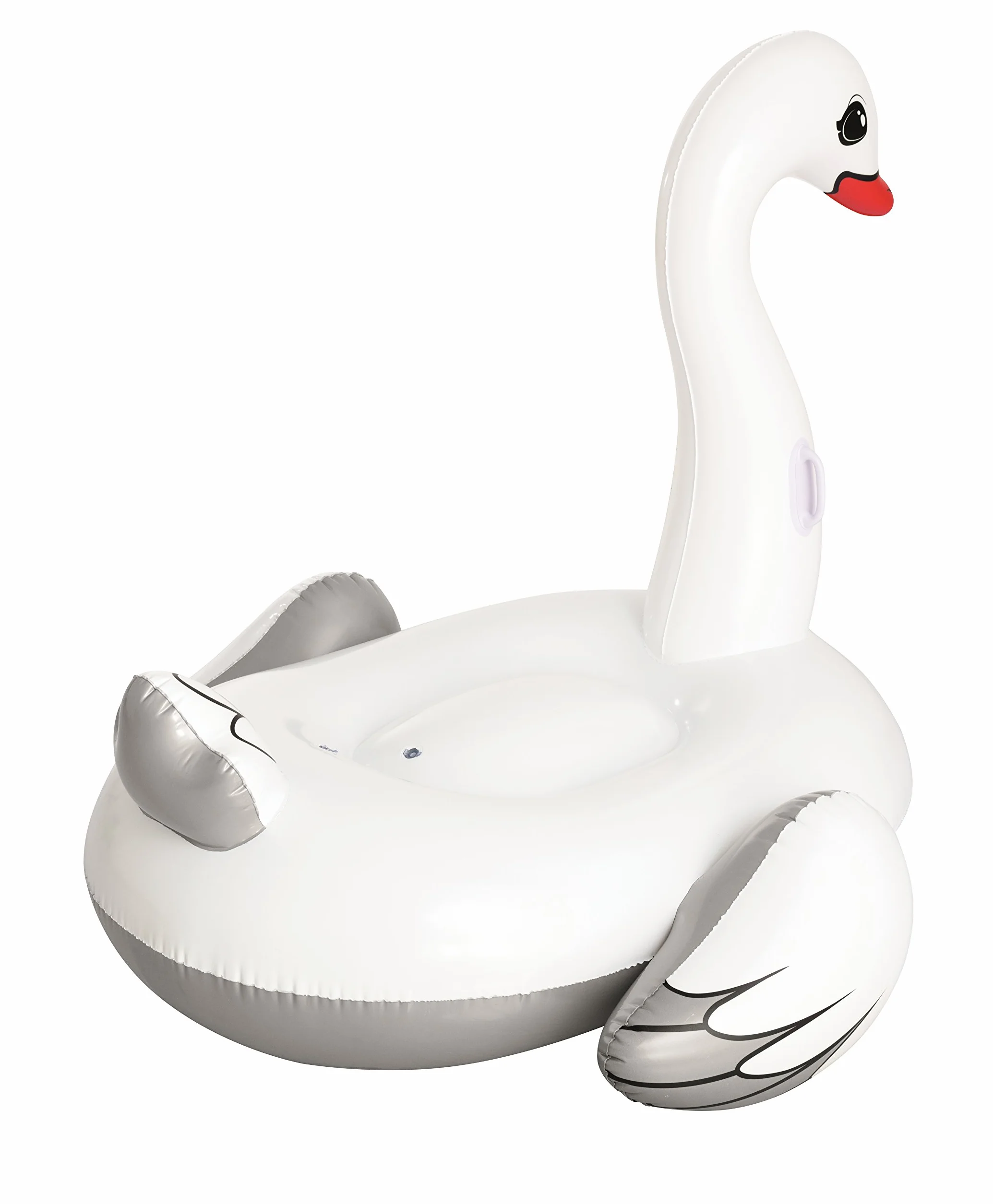 Bestway 4111 Supersized Swan Rider pływający zwierzak, 196 x 174 cm