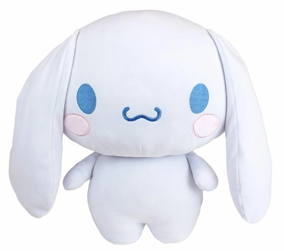 JEMINI Cinnamoroll Pluszowy 40 cm | Pluszowa poduszka | Przytulanka dla niemowląt | Oficjalna licencja Sanrio | Zmywalna miękka pluszowa zabawka do przebudzenia od urodzenia | Pomysł na prezent dla