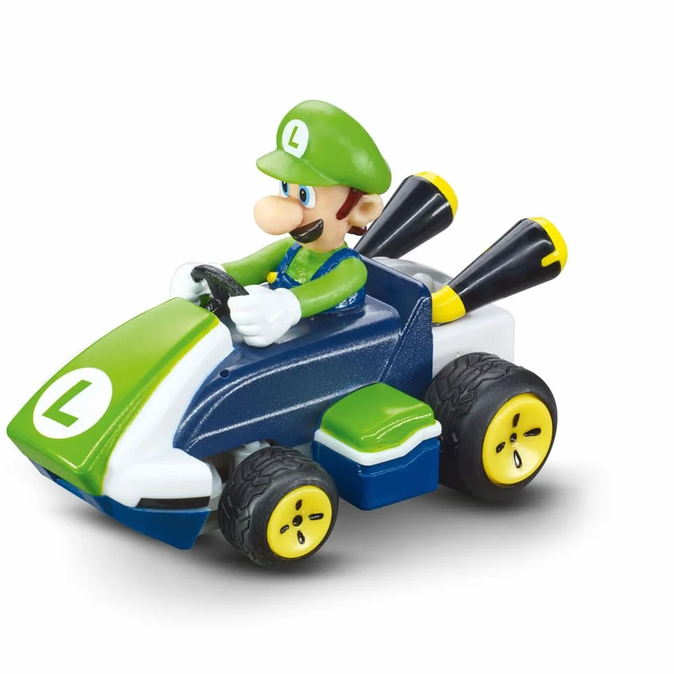 Carrera 370430003P zdalnie sterowana wyścigówka Carrera Mario Kart Luigi unikalna oryginalna licencja natychmiastowa przyjemność z jazdy autentyczność Mario Kart