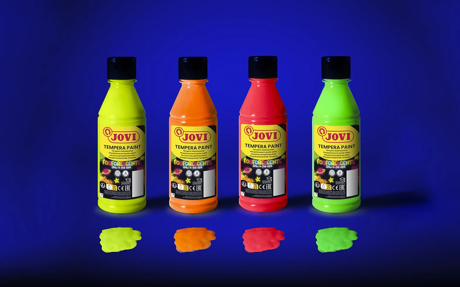 Jovi Nieznana farba świecąca, 250 ml, żółta (51902), jeden rozmiar