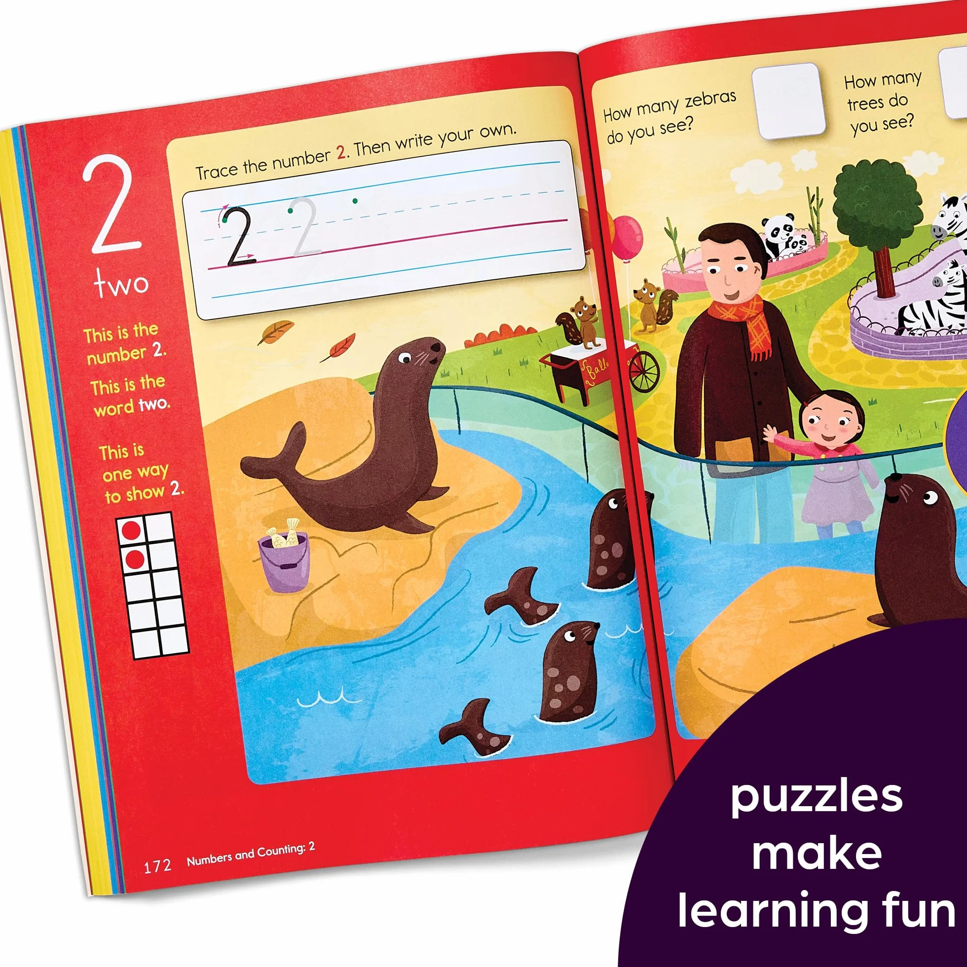 Preschool Big Fun Workbook: 256-Page Preschool Learning and Activity Workbook Full of Preschool Math, Writing Practice, Shapes Practice, Puzzles and More