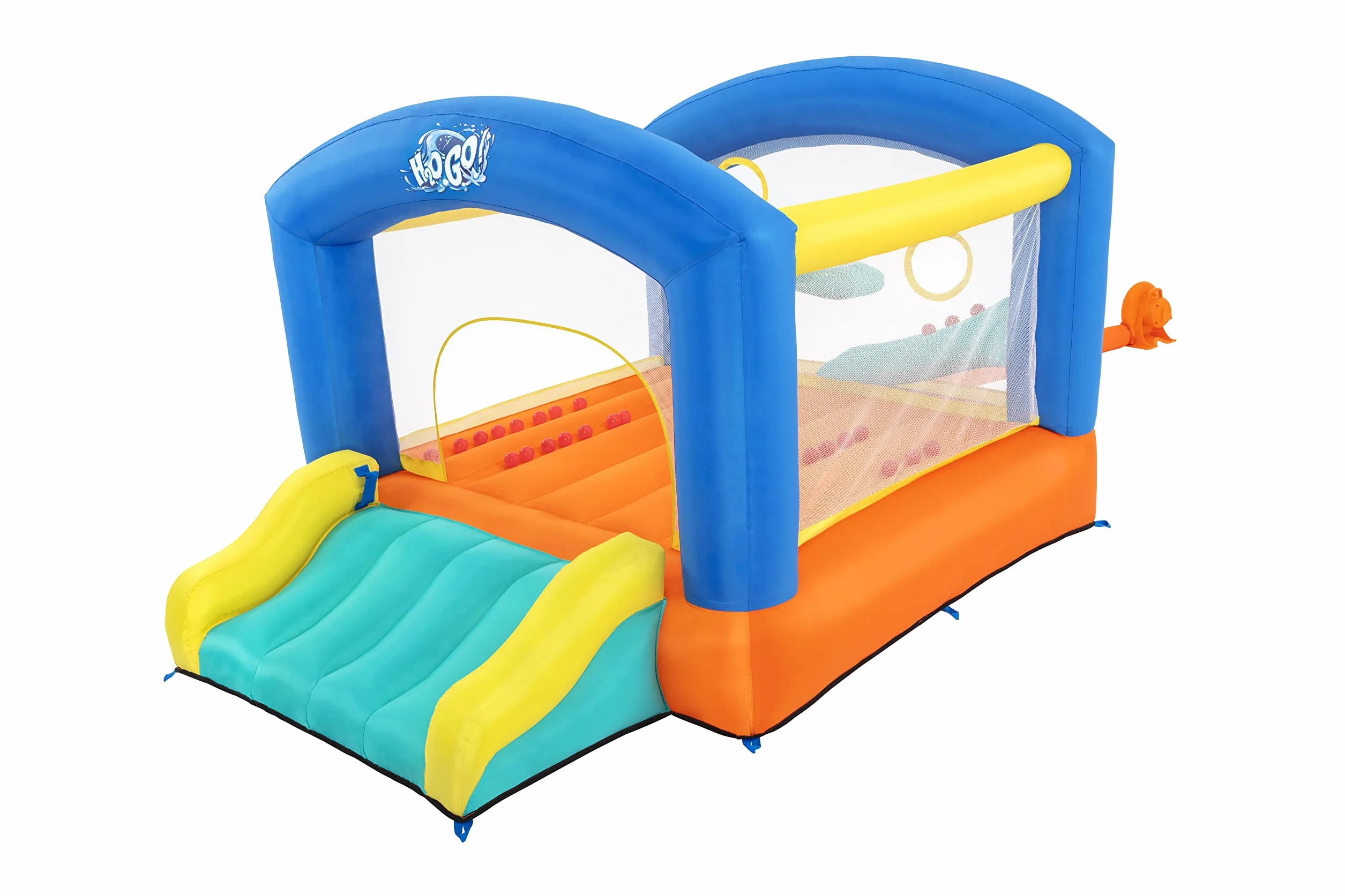 Bestway H2OGO zamek dmuchany z ciągłą dmuchawą Leap & Play 289 x 213 x 173 cm
