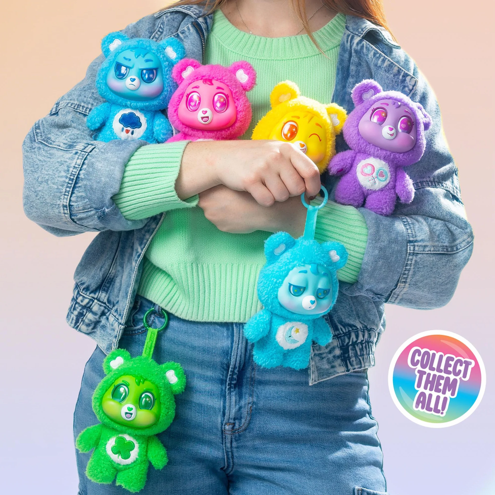 Care Bears Caring Cuties Plush Asst (Blind Box) (taca)