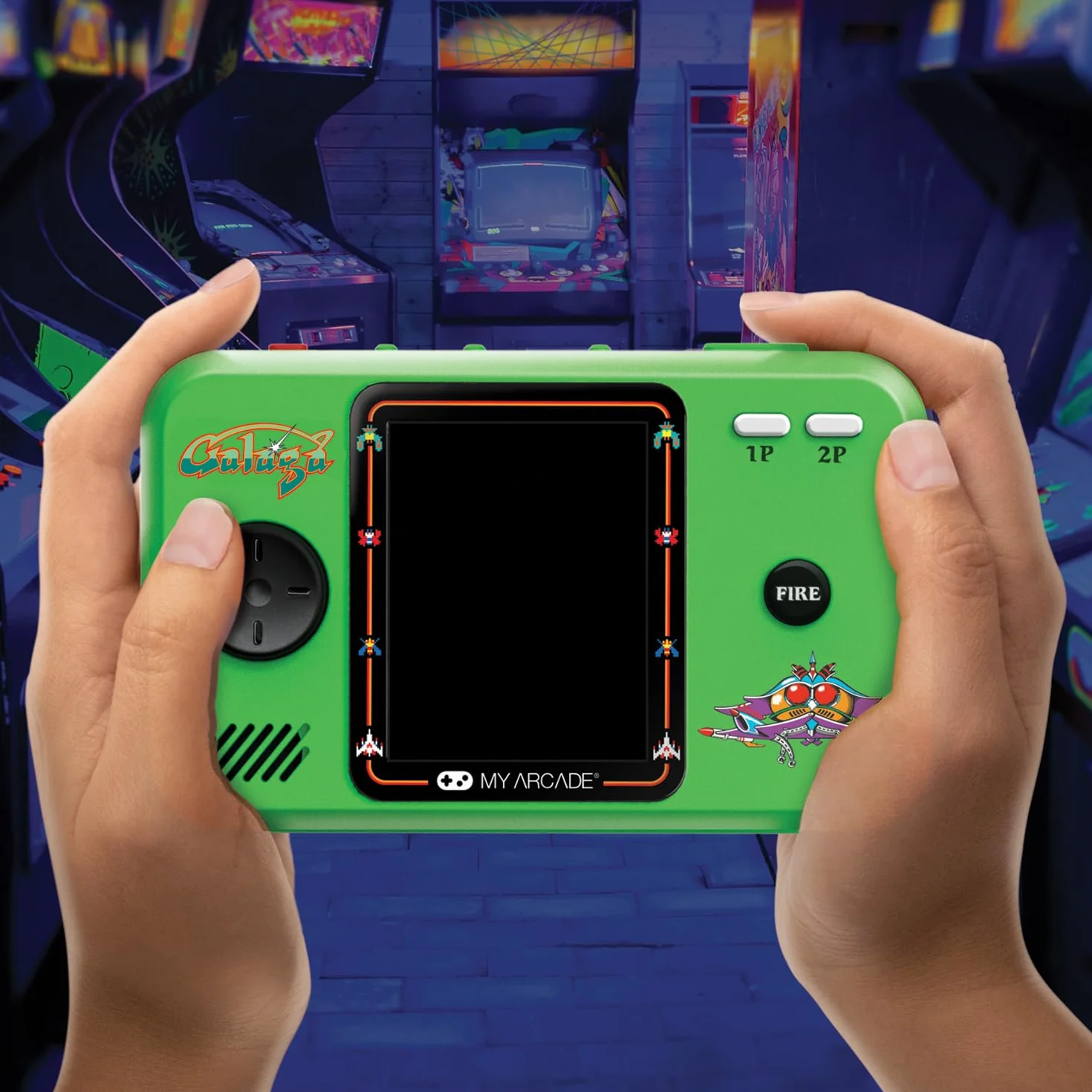 Pocket Player PRO konsola do gier - Galaga - Atari - Ecran 7cm Haute Résolution