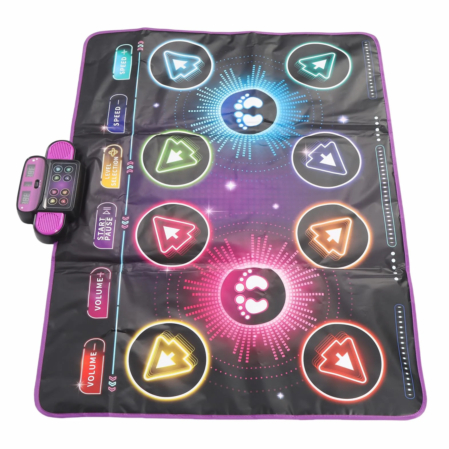 Cuifati Mat Dance Play, Electronic Dance Mat Zbudowany -w Muzyce na imprezę