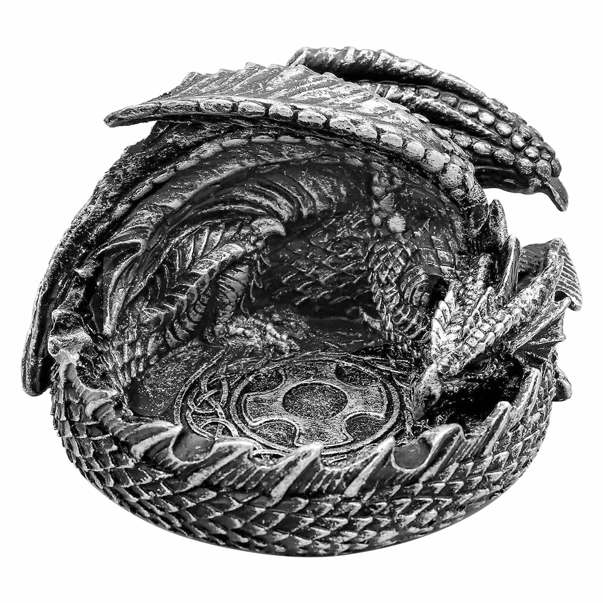 Namvo Dragon Dice Jail Guardian DND Uchwyt na tacę na kości do gier w kości, takich jak RPG DND i inne gry stołowe Akcesoria do lochów i smoków Nowość DM RPG Prezent Wystrój posągu smoka