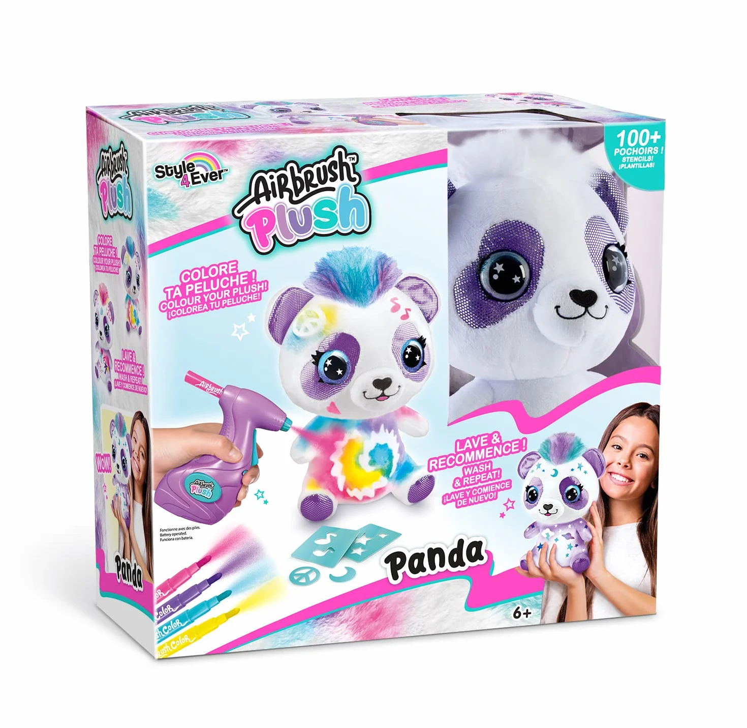 Canal Toys Panda Zestaw do Zabawy, Wielokolorowy, Od 6 Lat