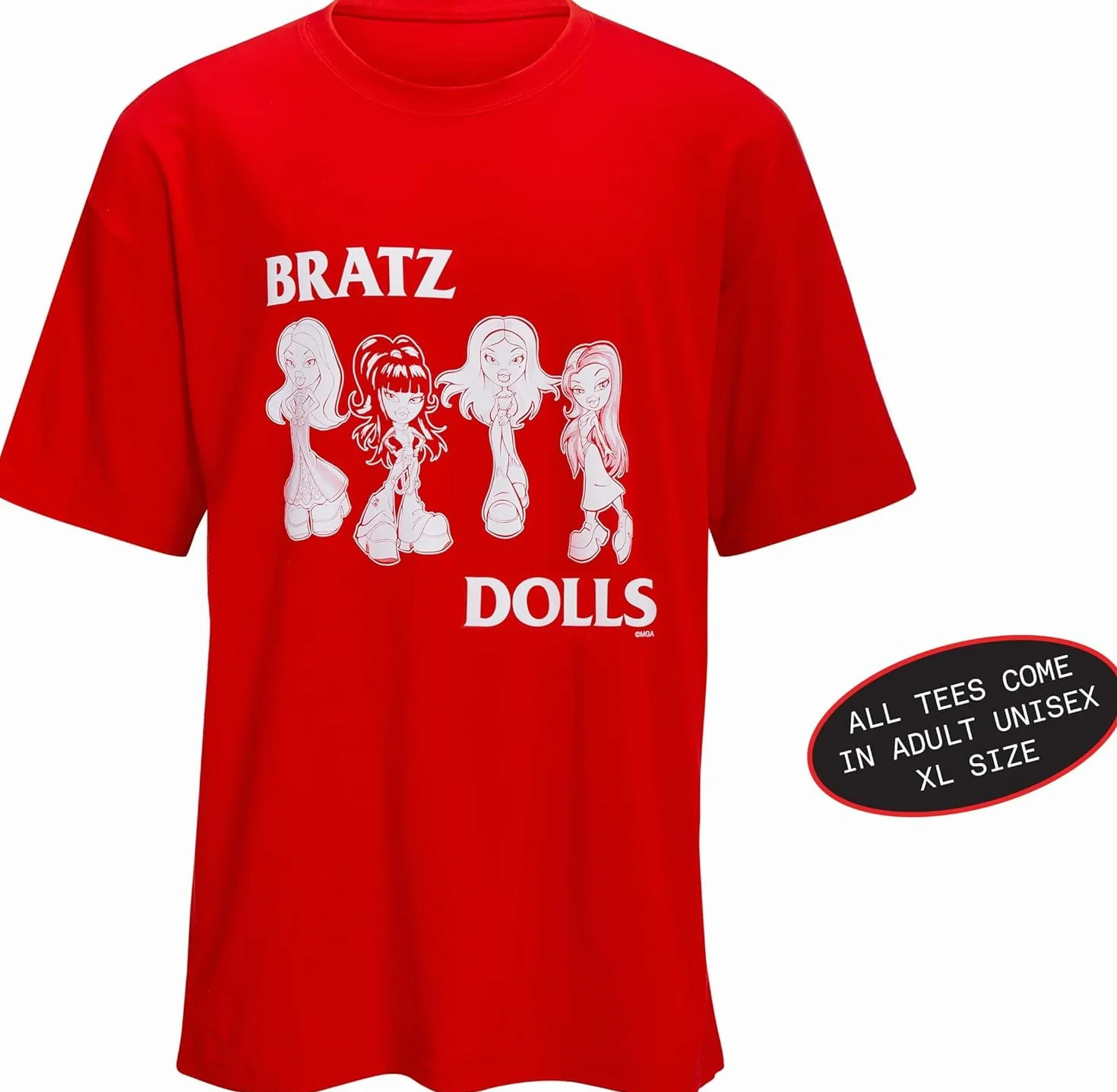 Bratz Stylin' Jade – Modna Lalka z Koszulką do Personalizacji dla Ciebie, w Zestawie Akcesoria – Urocza Zabawka dla Dziewczynek