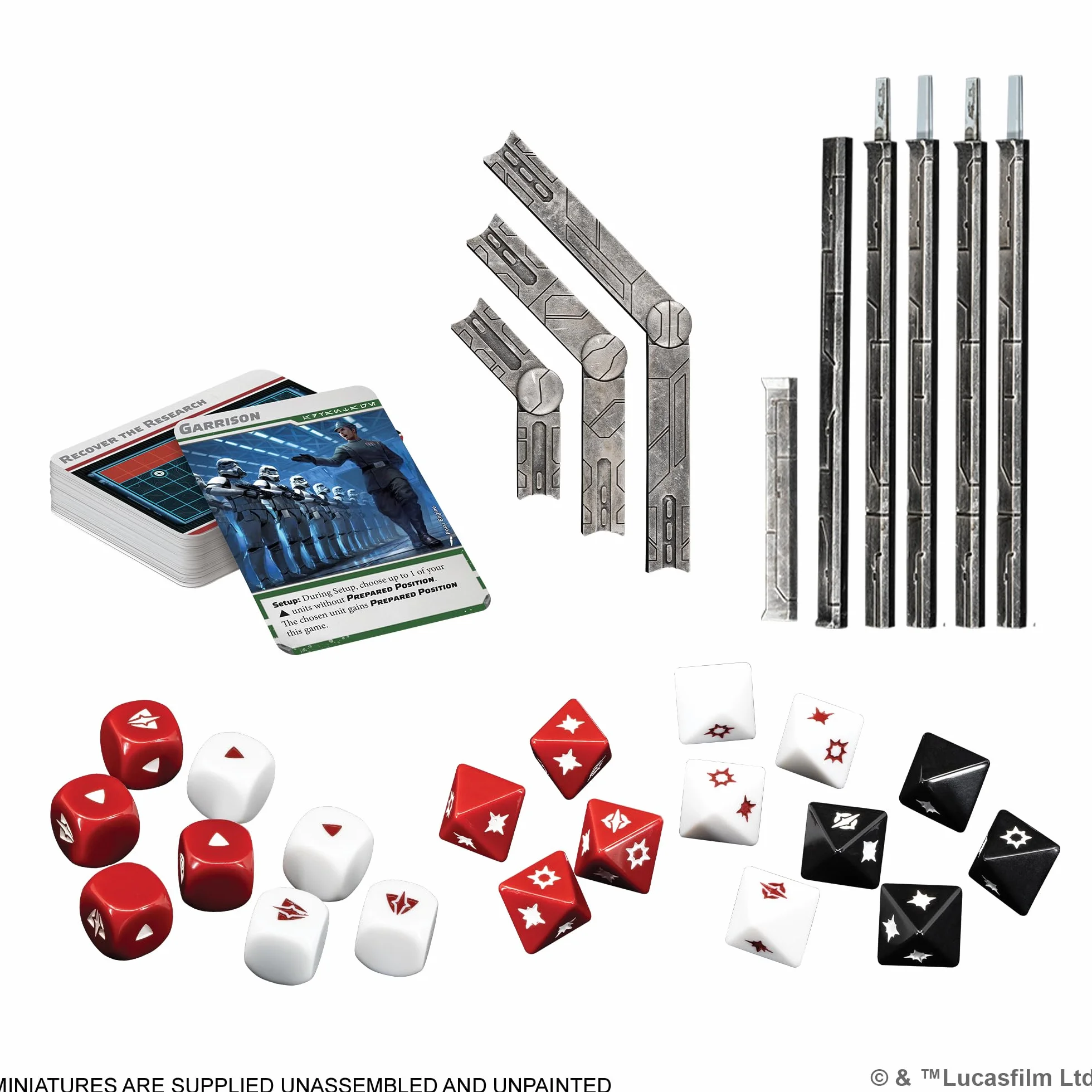 asmodee, Star Wars: Legion – Separatist Alliance zestaw startowy (Separatistenallianz-Starterset), Atomic Mass Games, tablet, dla 2 graczy, 14+ lata, 120-180 minut, niemiecki, wielojęzyczny