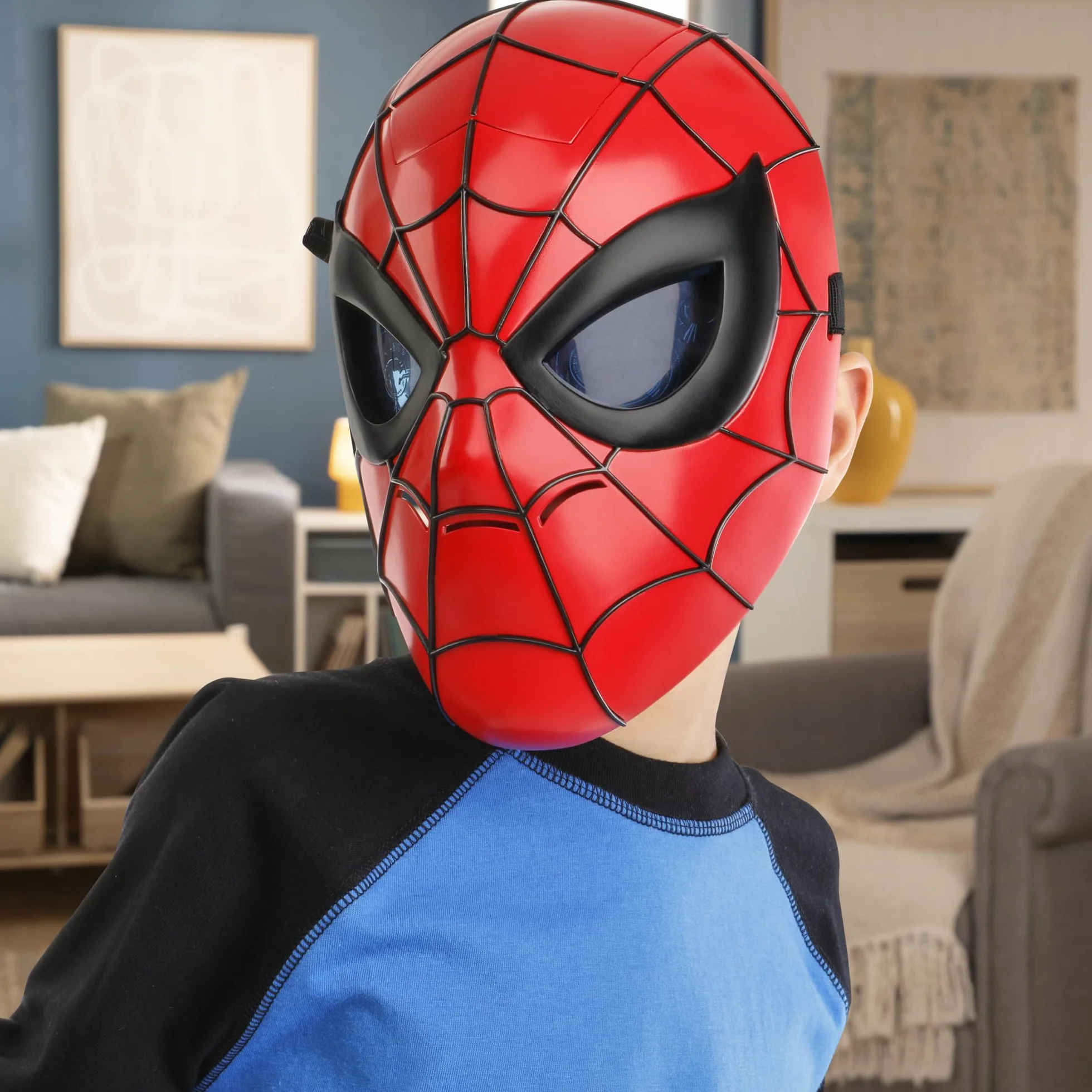 Hasbro Maska Marvel Spider-Man Glow FX, zabawka tematyczna