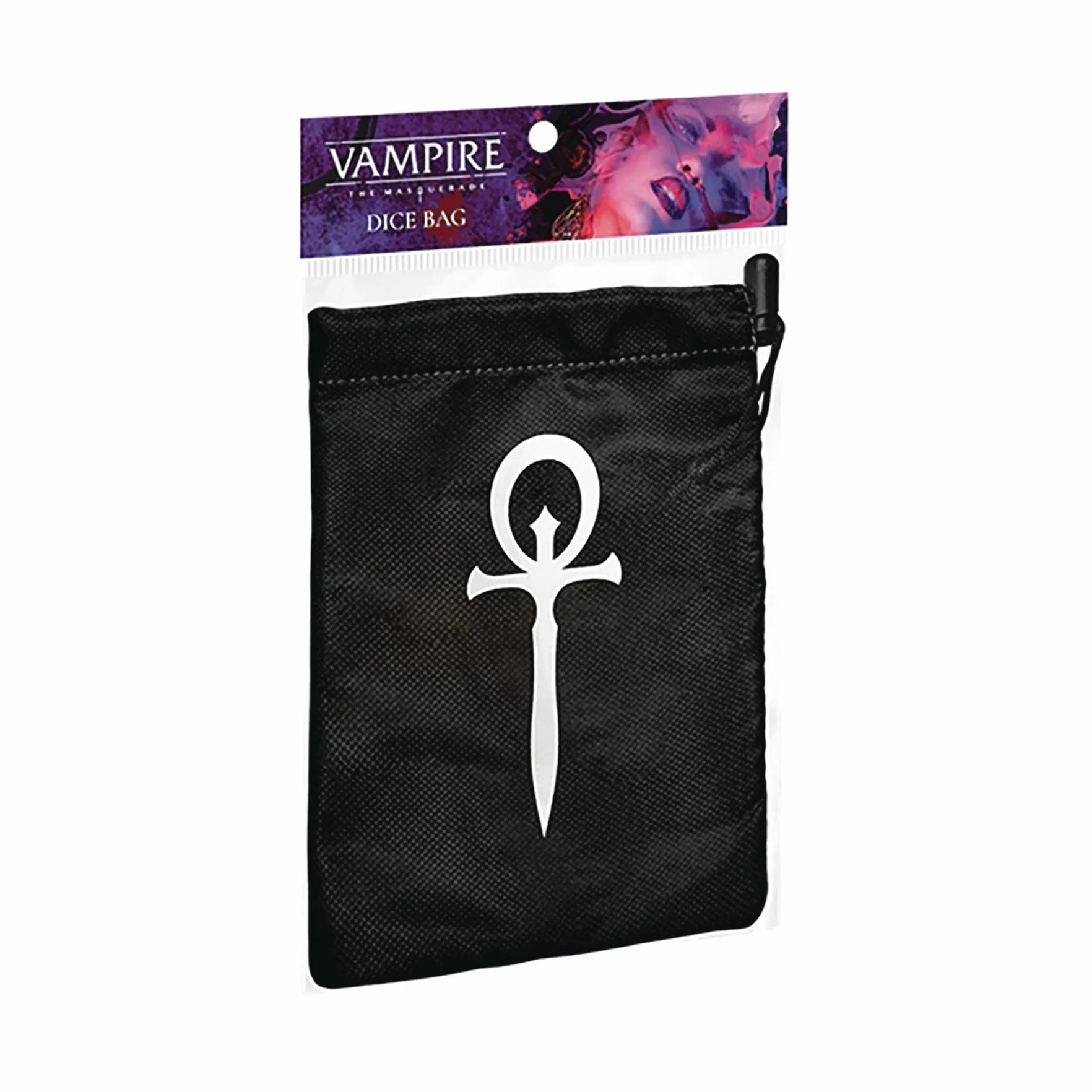 Renegade Game Studios | Vampire: The Masquerade 5th Edition RPG Woreczek na Kości | Oficjalny Dodatek do RPG | Miękki Podwójny Materiał i Zaciągany Sznurek