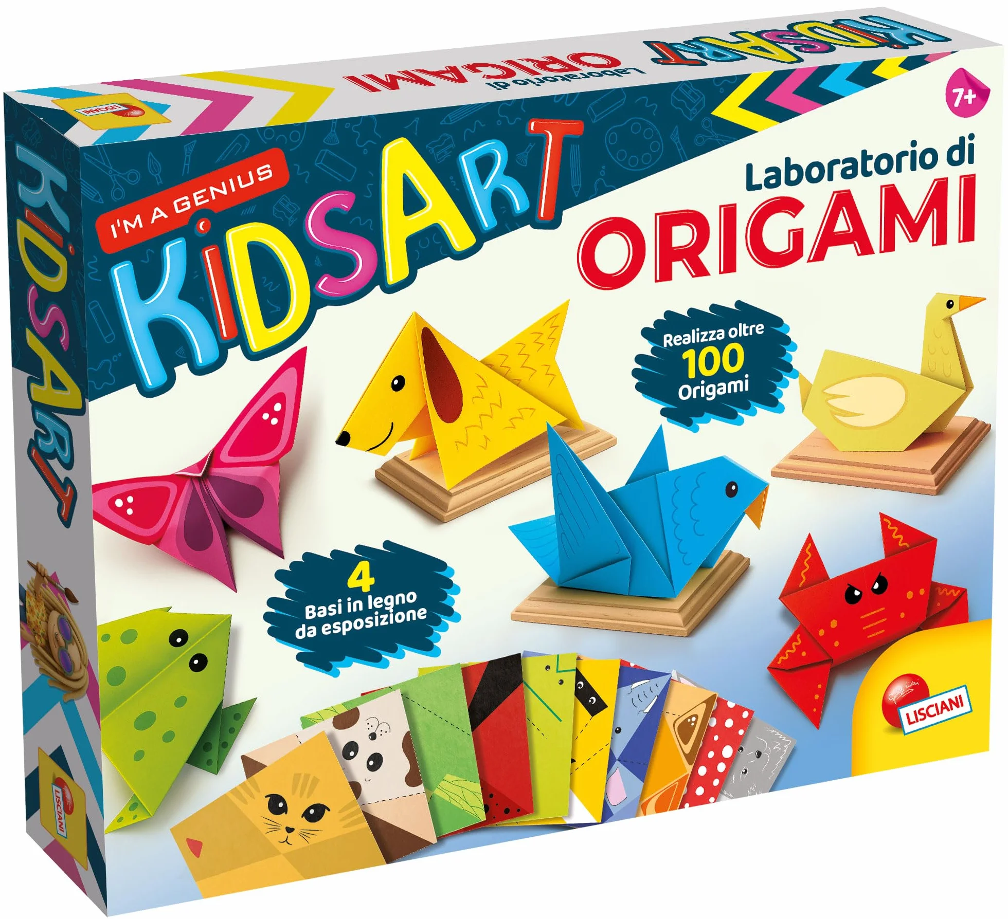 Lisciani Gry - I'm a Genius Kids Art Laboratoro delle Origami, 113873