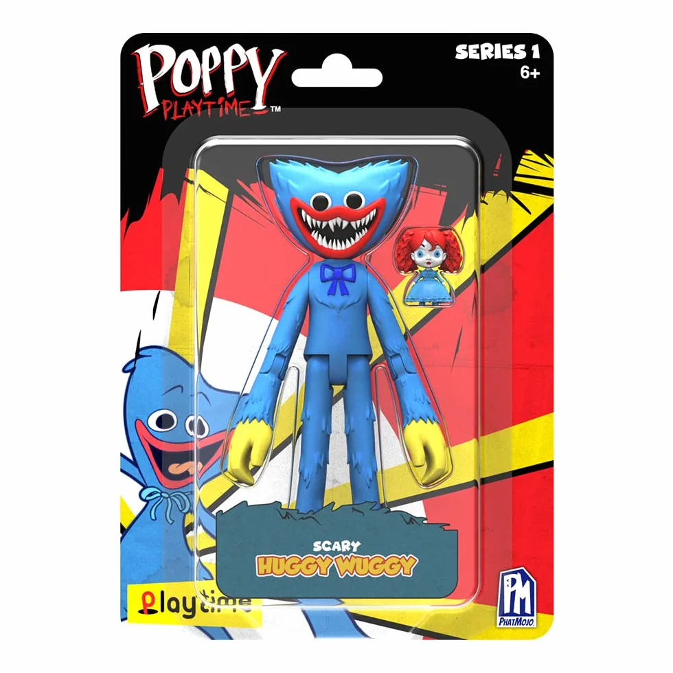 Poppy Playtime Roblox 12,7 cm Action Figures - Huggy Wuggy Scary