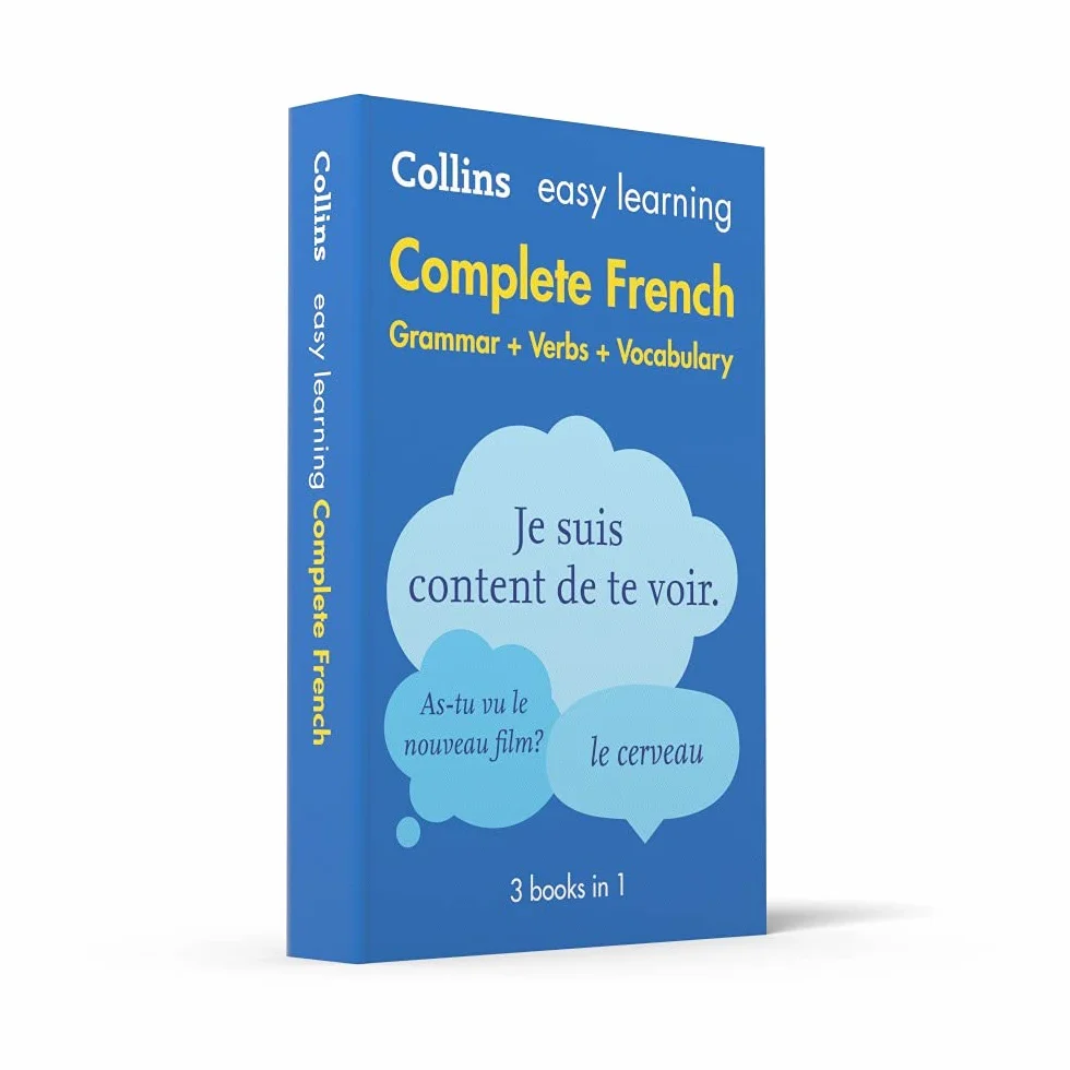 Easy Learning French Complete Grammar, Verbs and Vocabulary (3 books in 1): Trusted support for learning