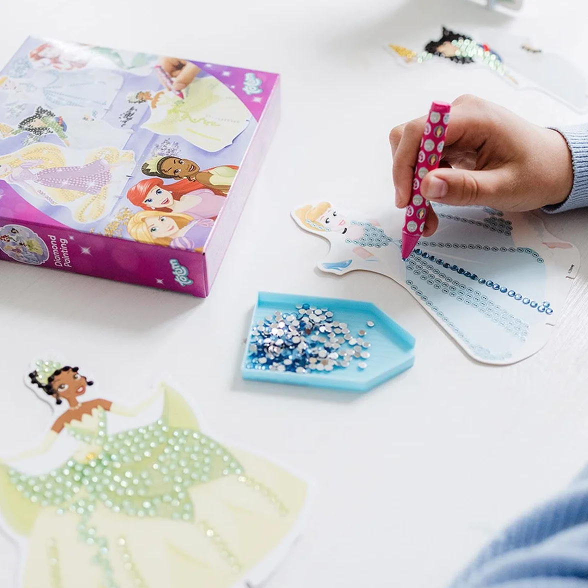 Totum Disney Princess Zestaw Do Malowania Diamentowego