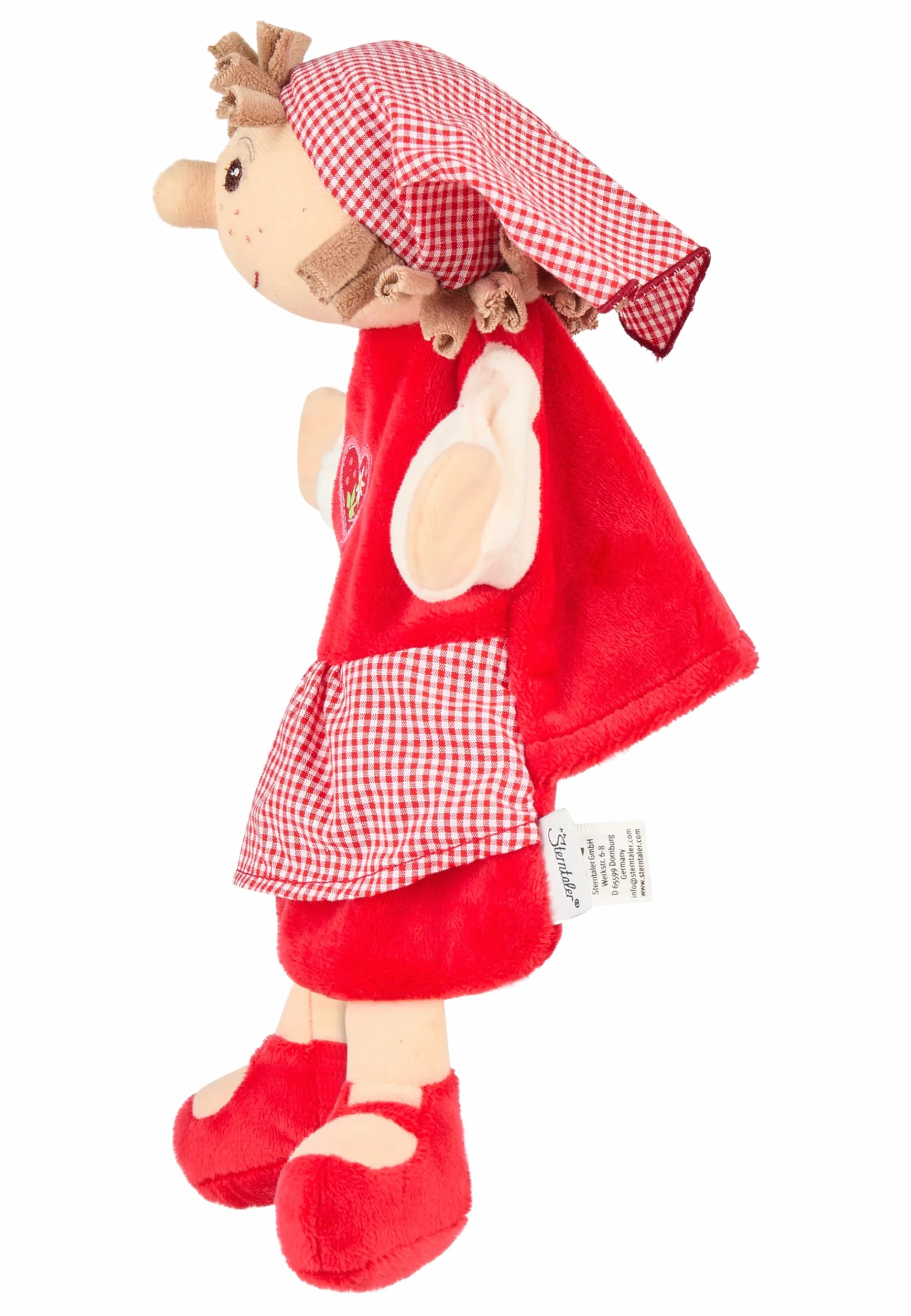 Sterntaler 3601817 pacynka Gretel, 28 x 27 x 9 cm, czerwony