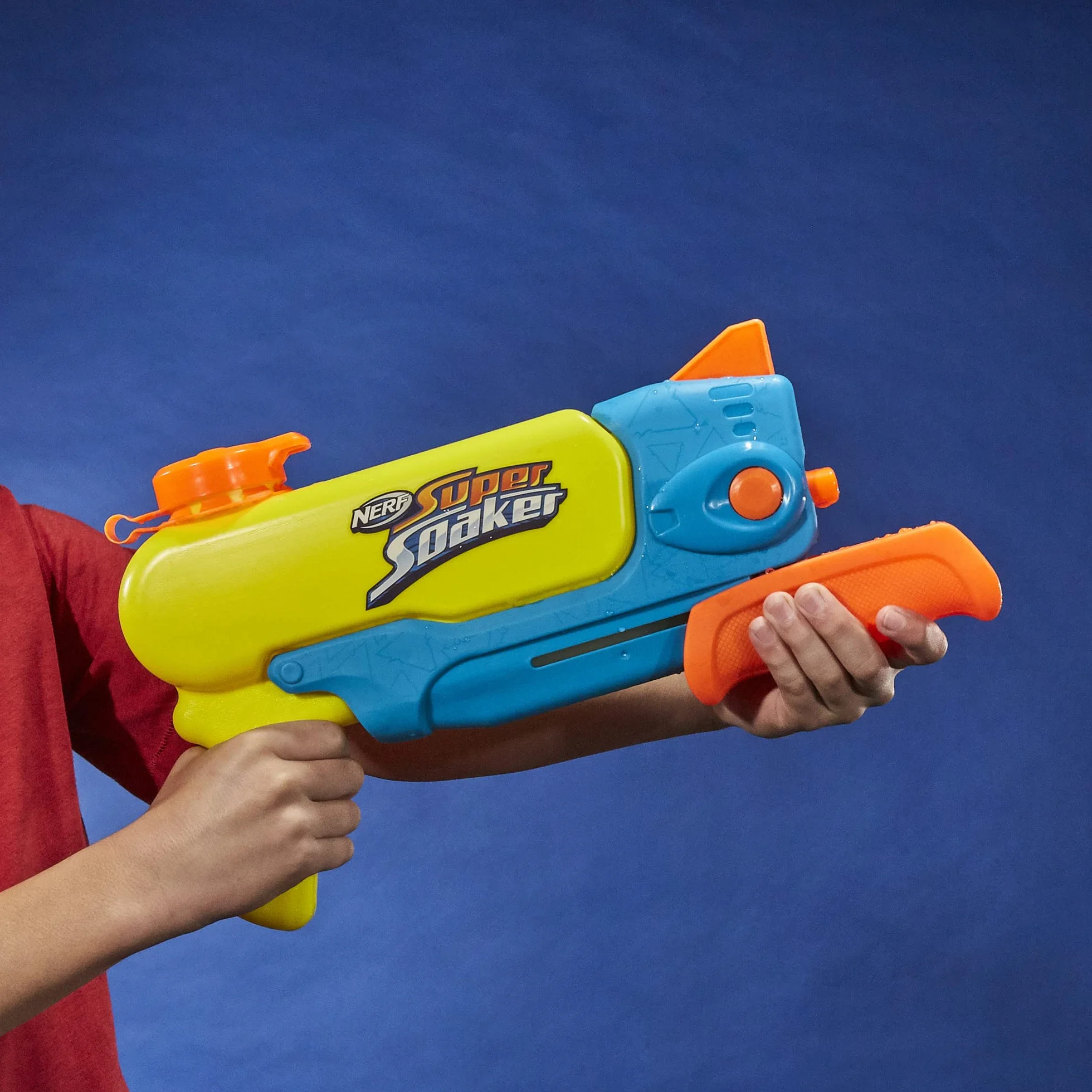 Nerf Super Soaker Wave Spray Blaster na wodę | Zabawka outdoorowa na plażę i do ogrodu dla dzieci | Falujący strumień wody - zbiornik 887 ml| Pomysł na prezent dla 6-latka, dla chłopców i dziewczynek