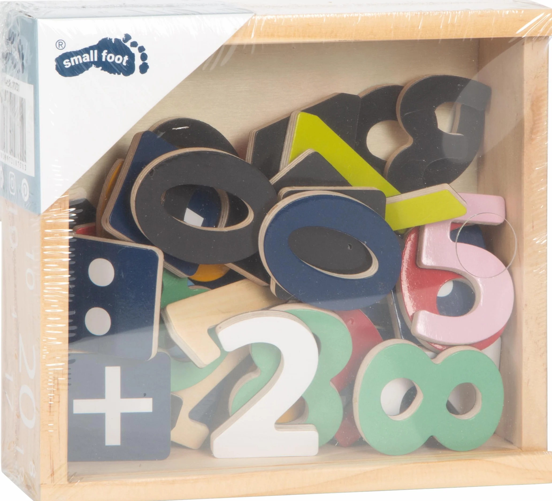 Bunte Magnetzahlen