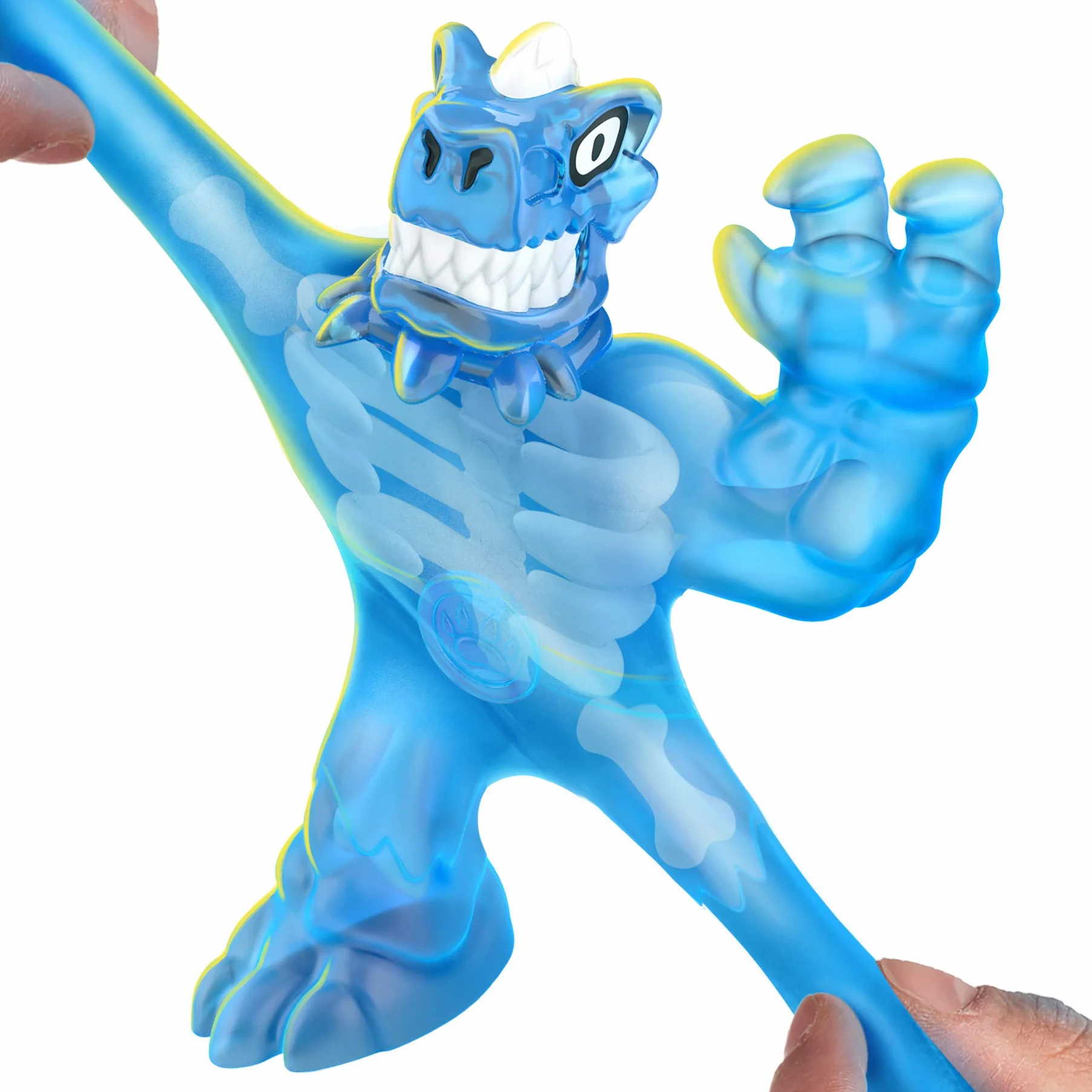 Heroes of Goo Jit Zu Dino X-Ray Tyro Hero Pack. Super Gooey With X-Ray Bones! 4.5 Inch Tall Action Figure. Perfect Christmas/Birthday Present For 4 To 8 Year Olds. Squishy, Stretchy Tactile Play.