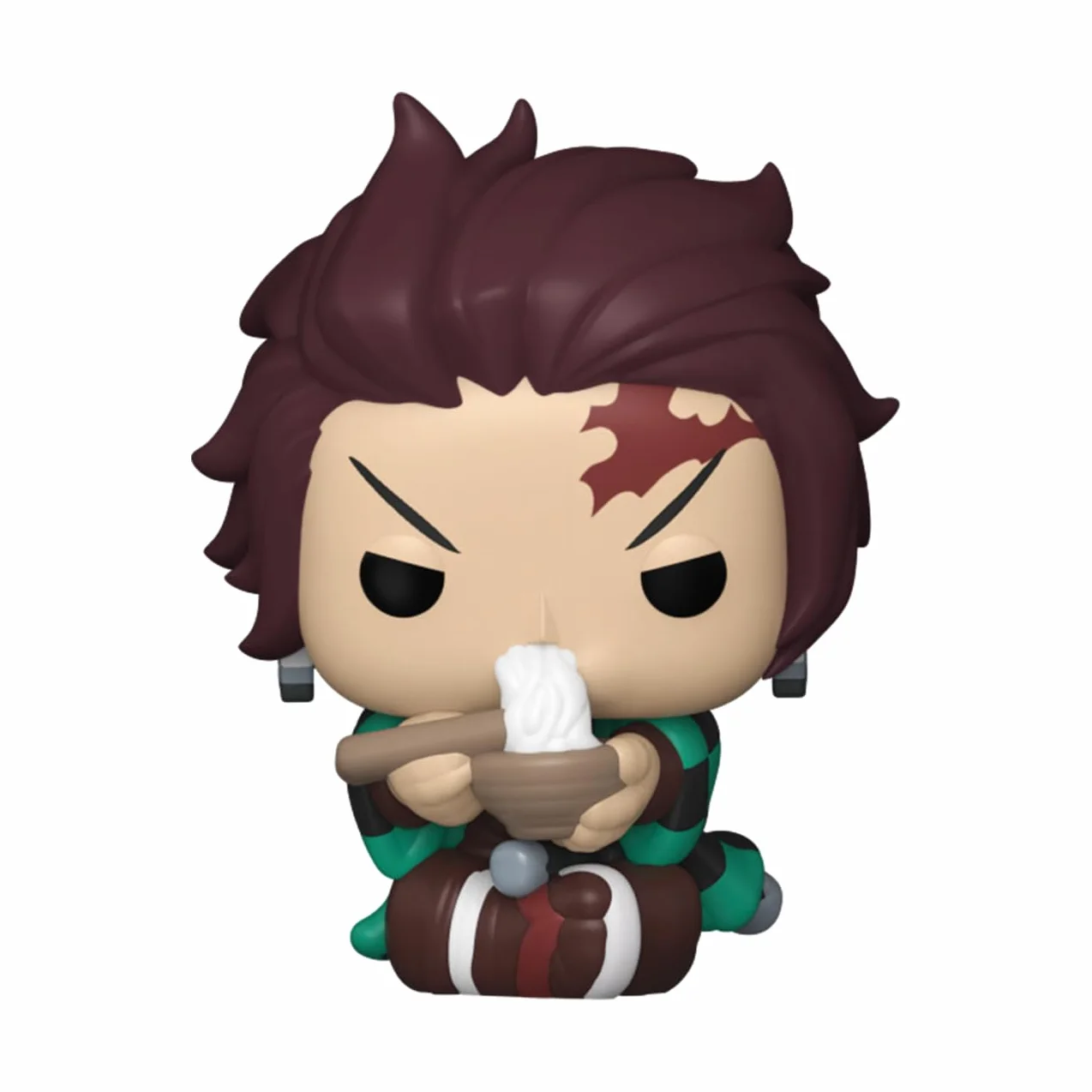 Funko Bitty POP! Demon Slayer- Tanjiro - 4 sztuki - 0,9 cala (2,2 cm) do kolekcjonowania - półka na wyświetlacz z możliwością układania w stos - pomysł na prezent - na torebki imprezowe - nakładka na