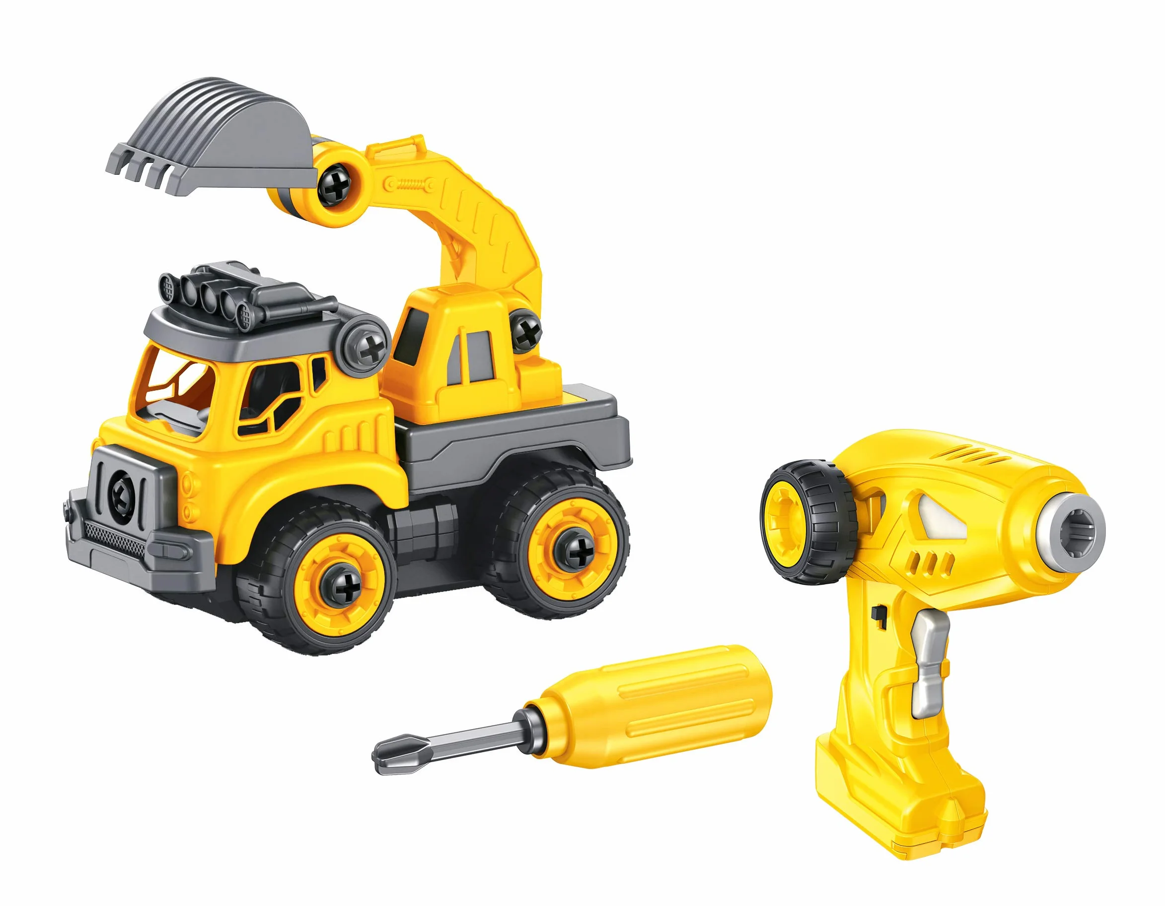 Buki France 9020 Camion de chantier plac budowy RC