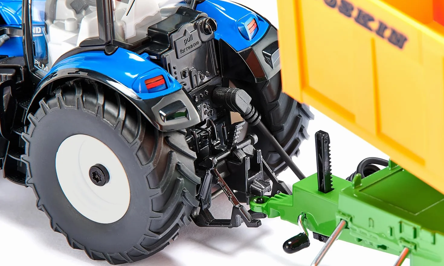 Siku 6797 New Holland T7.315 Traktor z ładowaczem czołowym 1:32 Zdalnie sterowany Niebieski Metal Tworzywo sztuczne