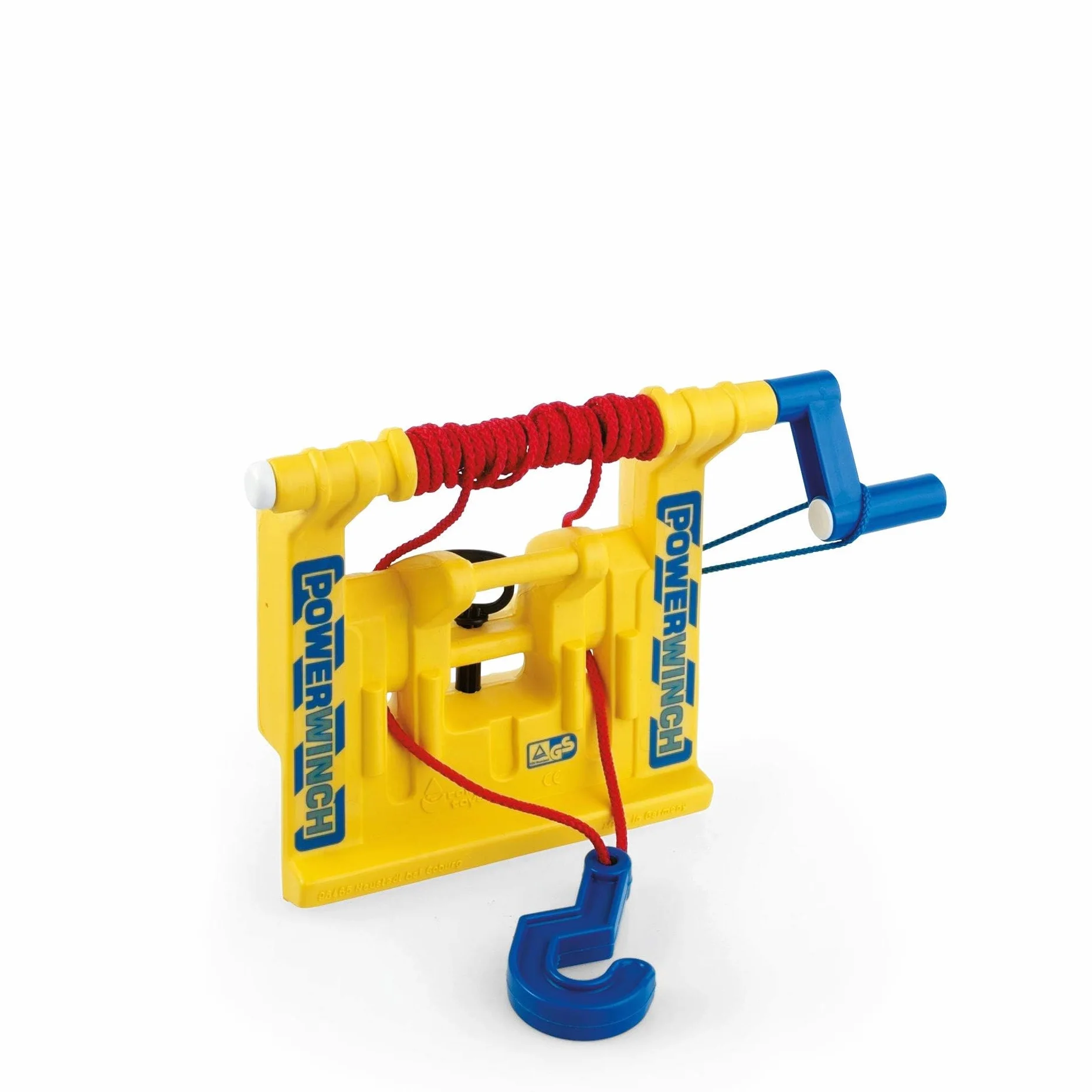 Rolly Toys S2640900 Power Winch wciągarka linowa (do traktorów na pedałów, dla dzieci od 3 lat, do sprzęgła przedniego i tylnego) 409006