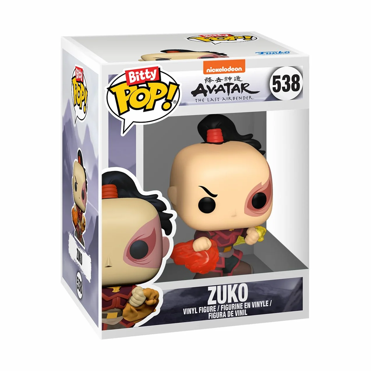 Funko Bitty POP! Avatar: the Last Airbenderand A Surprise Mystery Mini figurka - 0,9 cala (2,2 cm) do kolekcjonowania - w zestawie półka do układania w stosy - pomysł na prezent