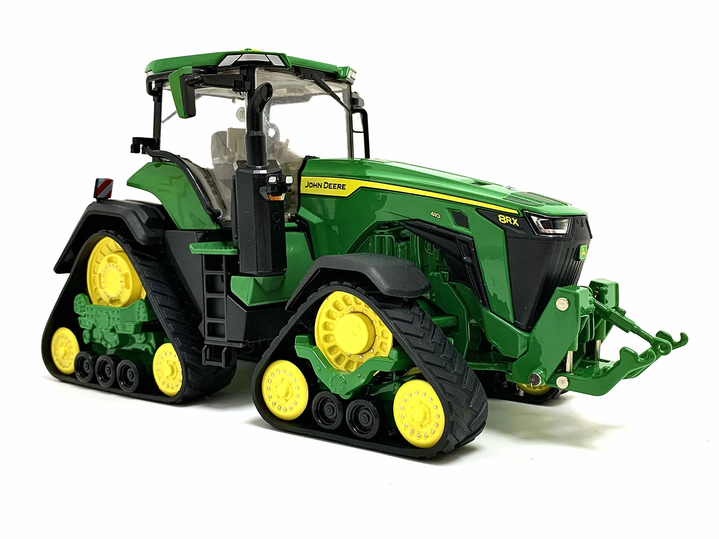 Britains 43249 John Deere 8RX 410 figurek kolekcjonerskich dla dzieci, akcesoria do traktorów, kompatybilne z zabawkami rolnymi 1:32, odpowiednie dla kolekcjonerów i dzieci od 14 lat