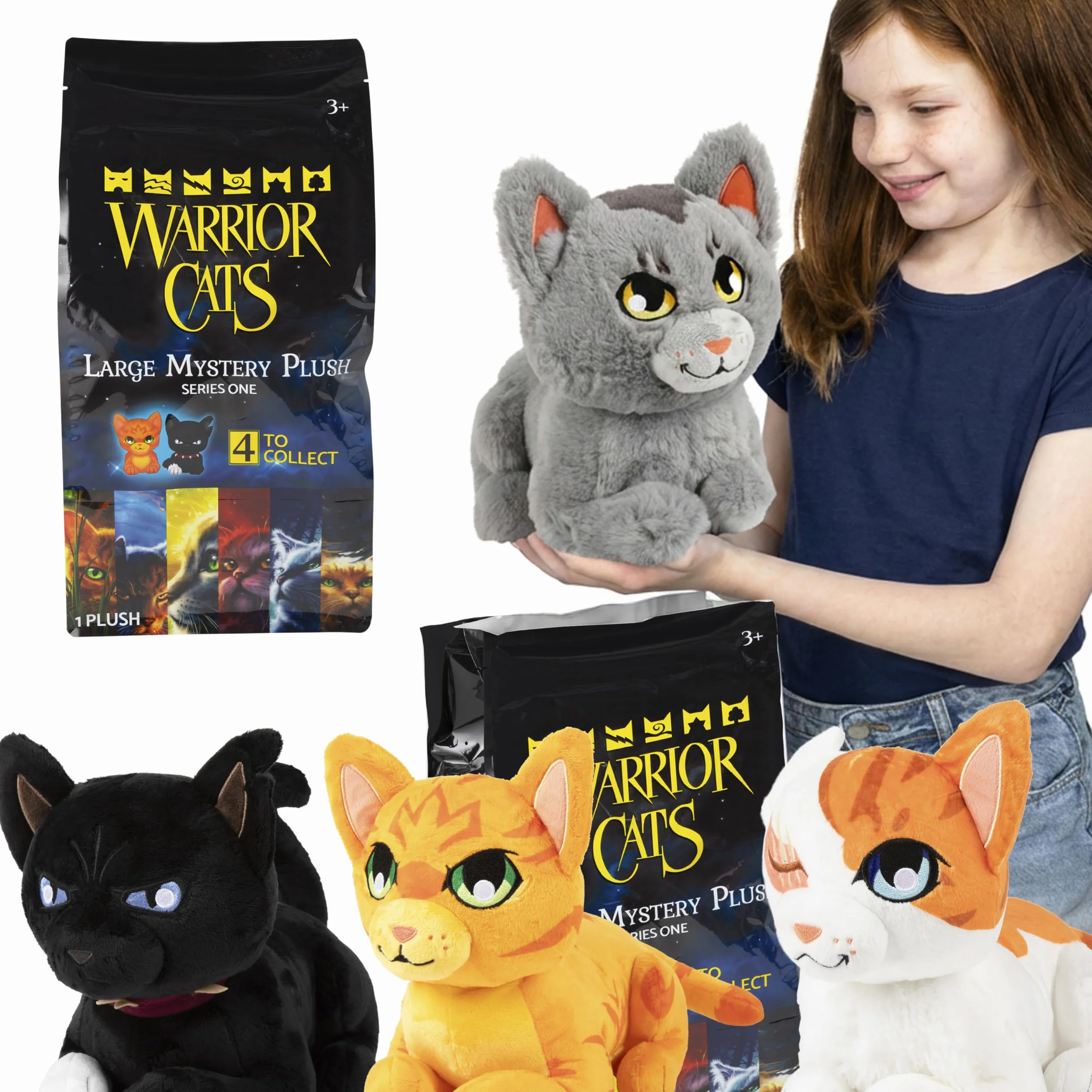 Warrior Cats Duży plusz tajemniczy - seria 1
