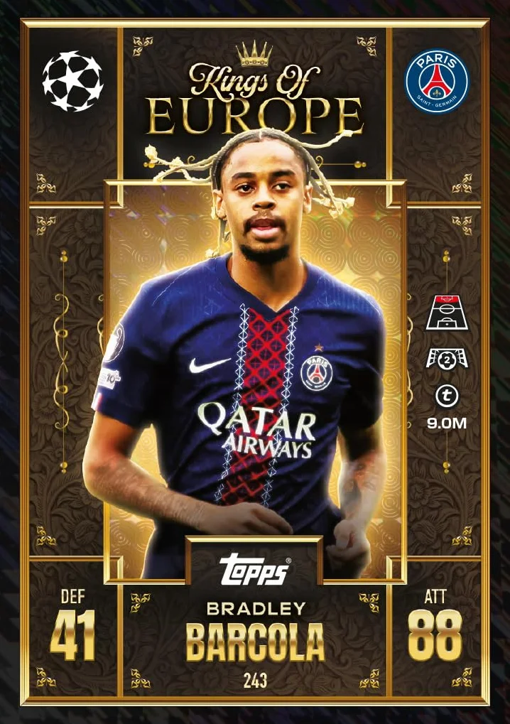 Topps UCC Match Attax Extra 2026 - X Tin - zawiera 64 karty oraz kartę X Greats-LE i dodatkową kartę Electrix-LE.