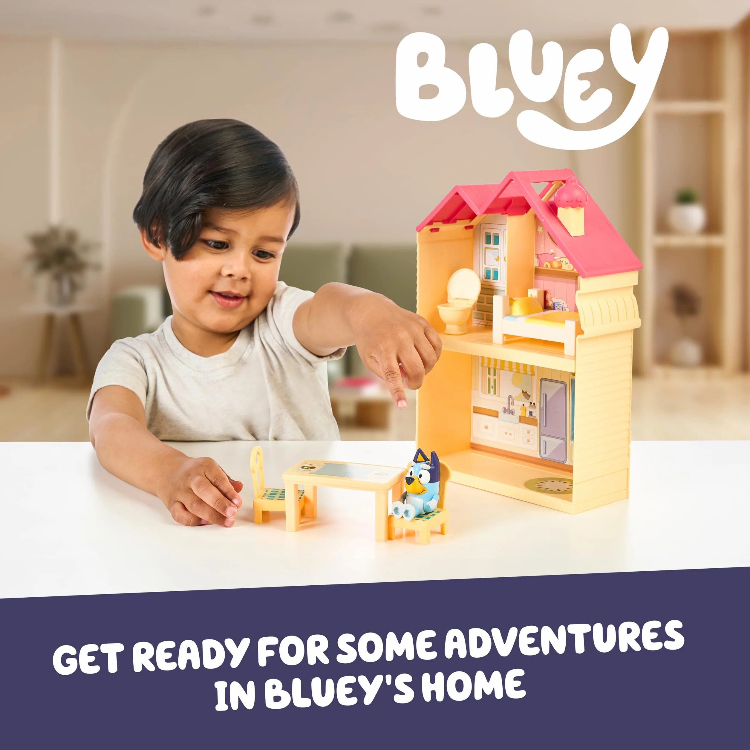BLUEY MAŁY DOM RODZINNY Z 1FIGURKĄ