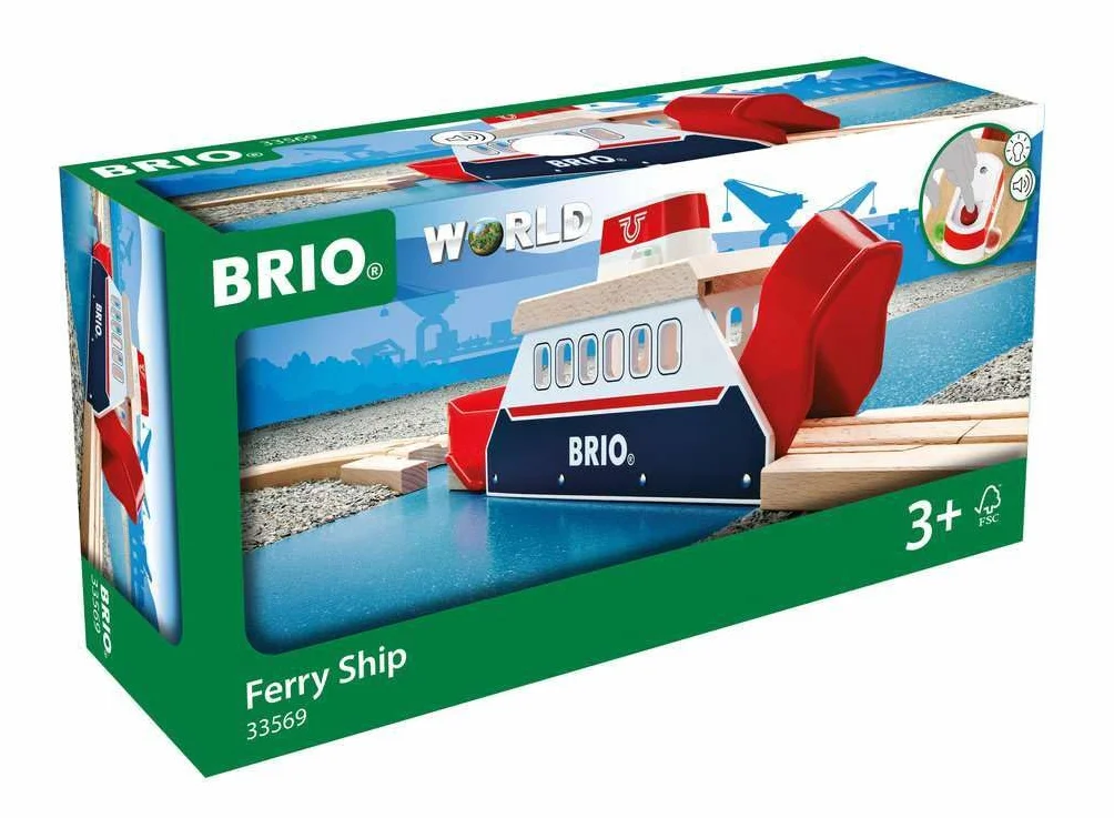 Brio 63356900 Prom Kolejowy (63356900) Bezpieczna Zabawka Dla Dzieci Powyżej 3 Lat