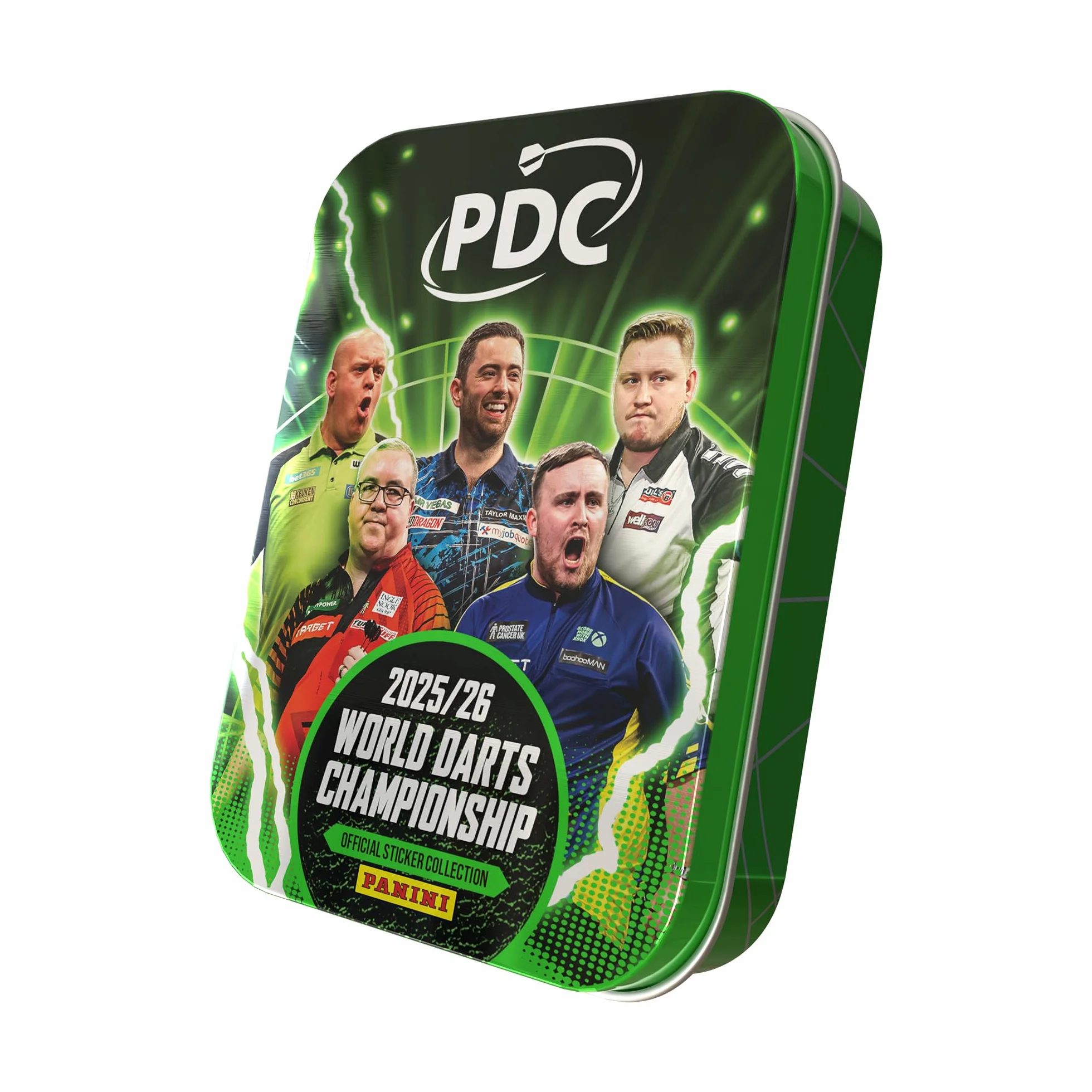 World Darts Championship Kolekcja naklejek puszka kieszonkowa