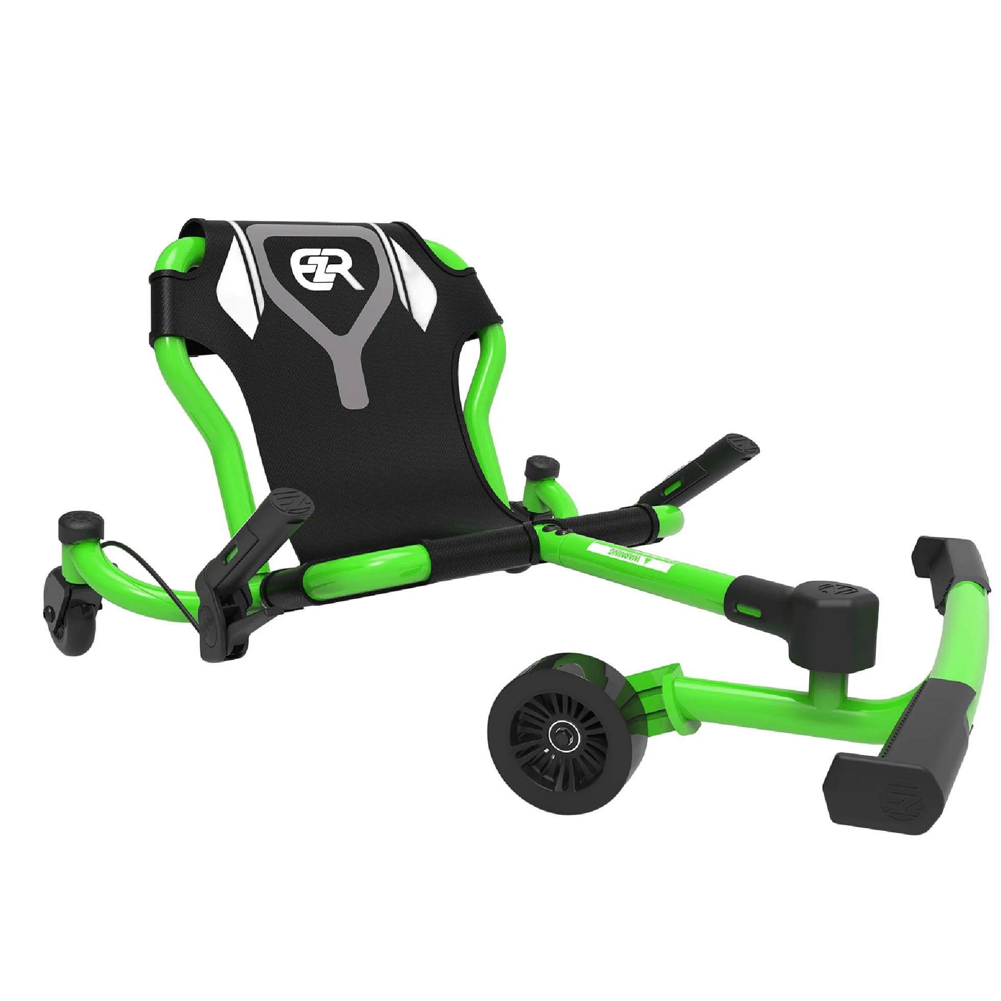 EzyRoller Spinner Ride On Scooter for Kids & Toddlers, Outdoor Ride on Toy with Caster Wheels for Drifting & Tight Turning, Up to 150 lbs, Ages 4 & Up - Green