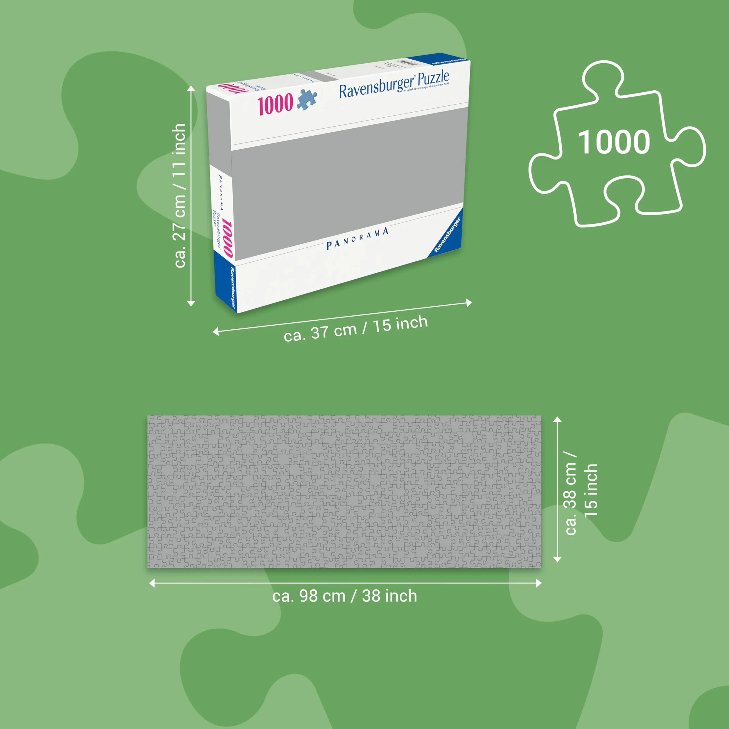 Ravensburger 12000291, Tajemnicza Tęcza, Puzzle 1000 Elementów, dla Dorosłych i Dzieci w Wieku od 14 Lat, Z Krajobrazem i Przyrodą