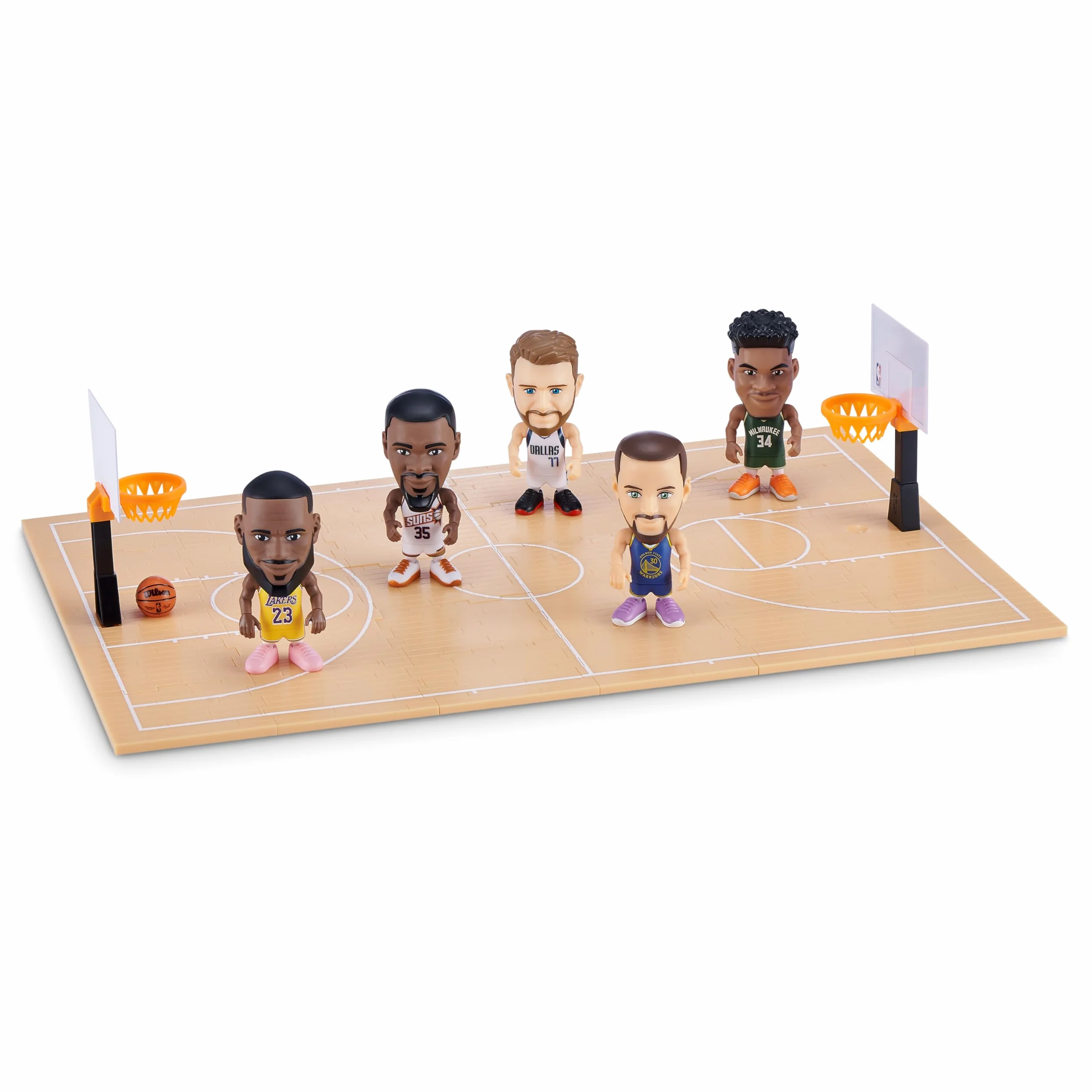 5 Surprise NBA Ballers by ZURU Surprise Unboxing Basketball kolekcjonerska zabawka sportowa dla chłopców (2 kapsułki)