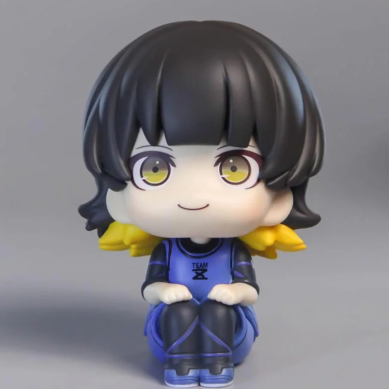 Niebieskie figurki z zamkiem, Isagi Yoichi figurka anime statuetki PCW Bachira Meguru Anime figurka akcji 10 cm
