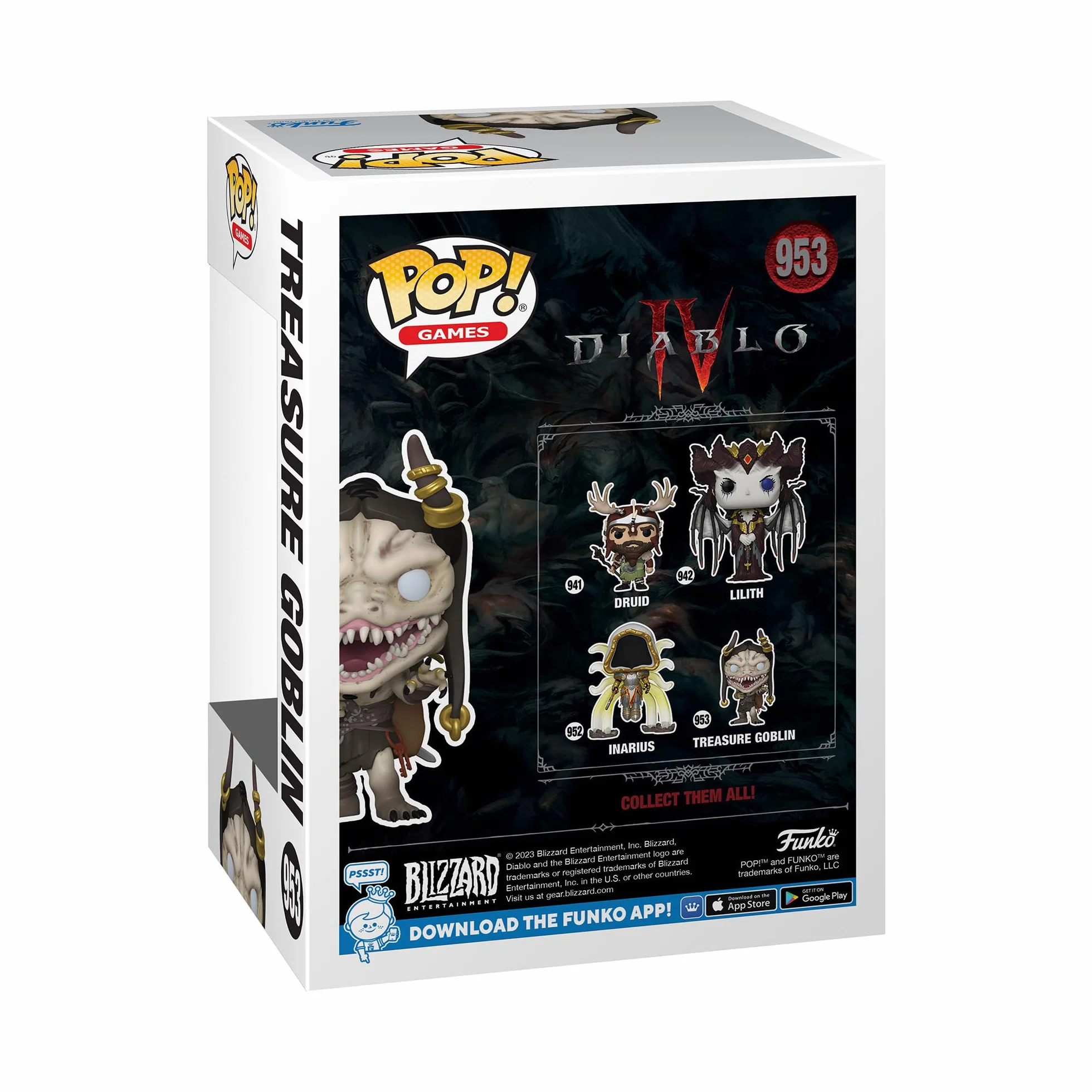 Funko POP! Gry: Diablo 4 - Goblin skarbów - kolekcjonerska figurka winylowa - pomysł na prezent - oficjalny towar - zabawki dla dzieci i dorosłych - fani gier wideo - figurka dla kolekcjonerów i