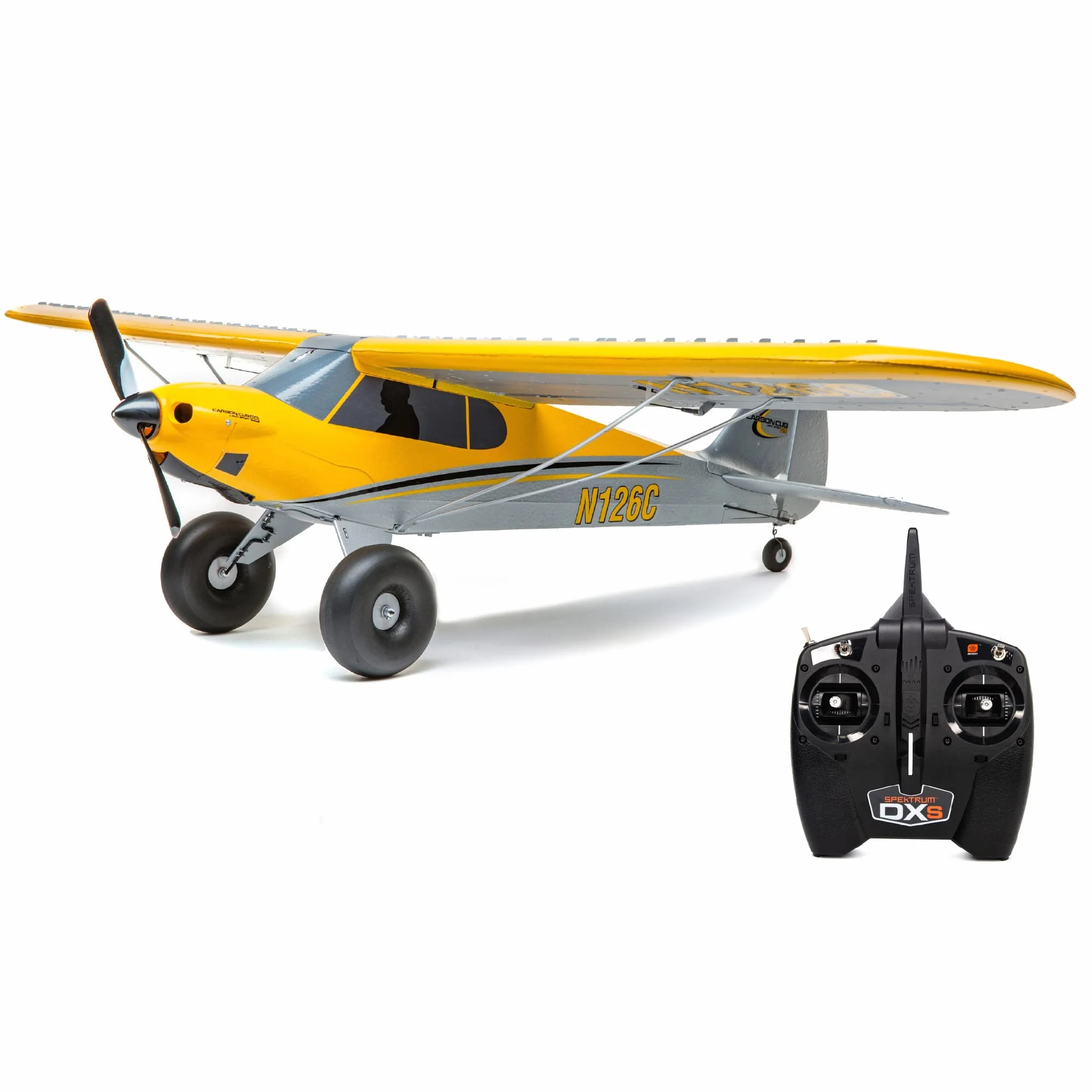 Hobbyzone HBZ320001 Carbon Cub S 2 1,3 m RTF Basic RC Samolot, biały