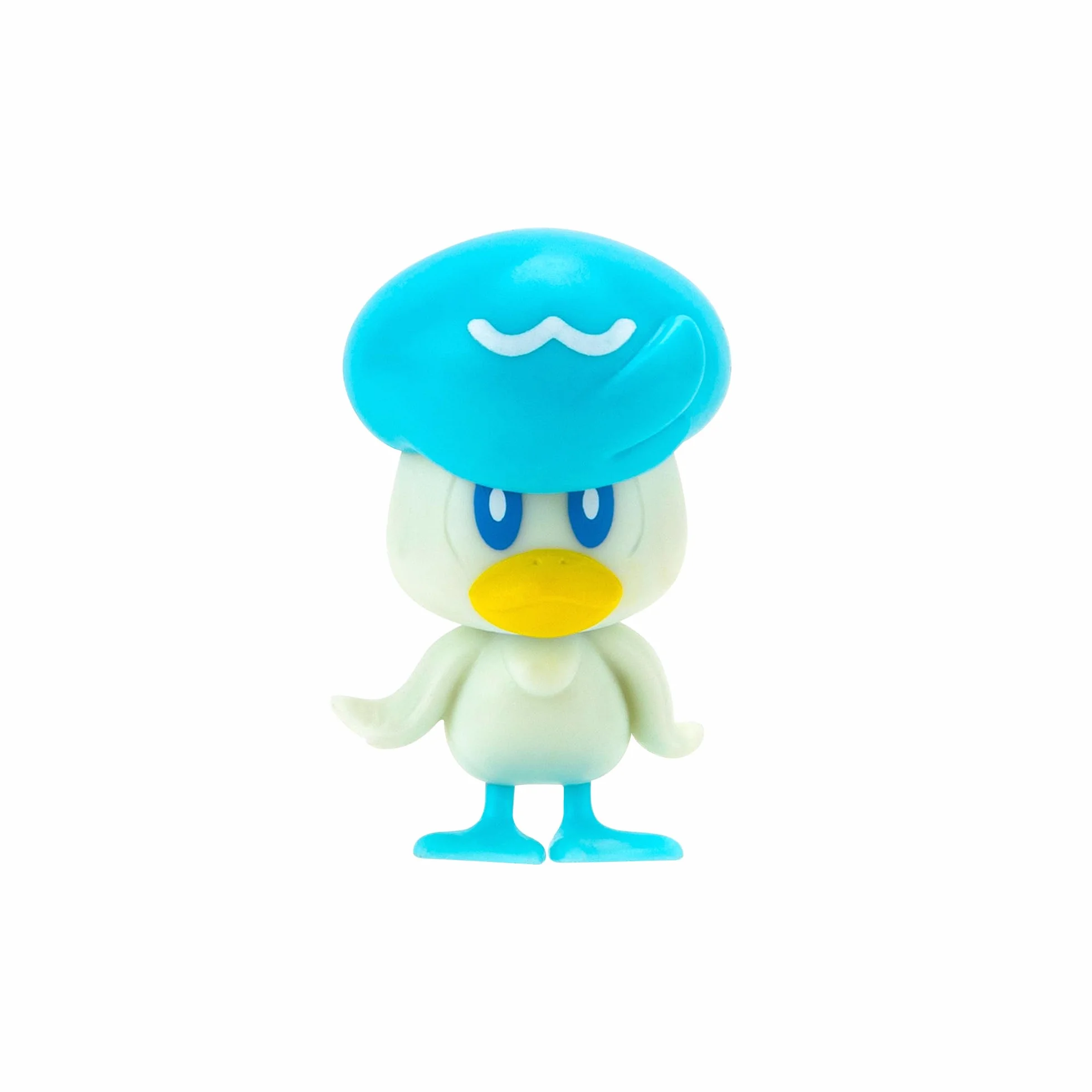 Pokémon PKW3402 - Figure Battle Figure Multipack - 4 sztuki z Pikachu, Krokel, Kwaks, Felori, oficjalne, szczegółowe figurki, każdy 5 cm