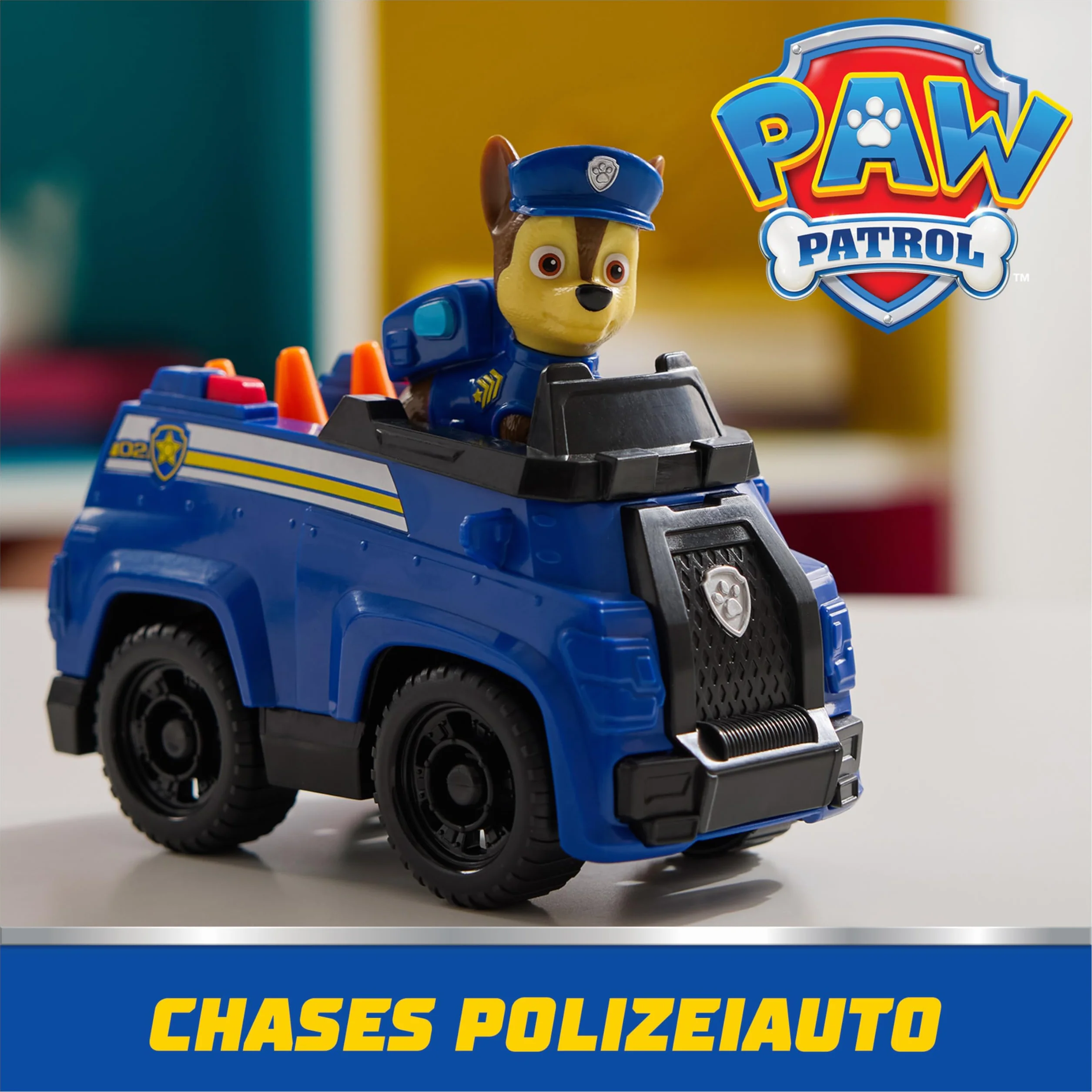 Psi Patrol: Pojazd Podstawowy Chase (Solid)