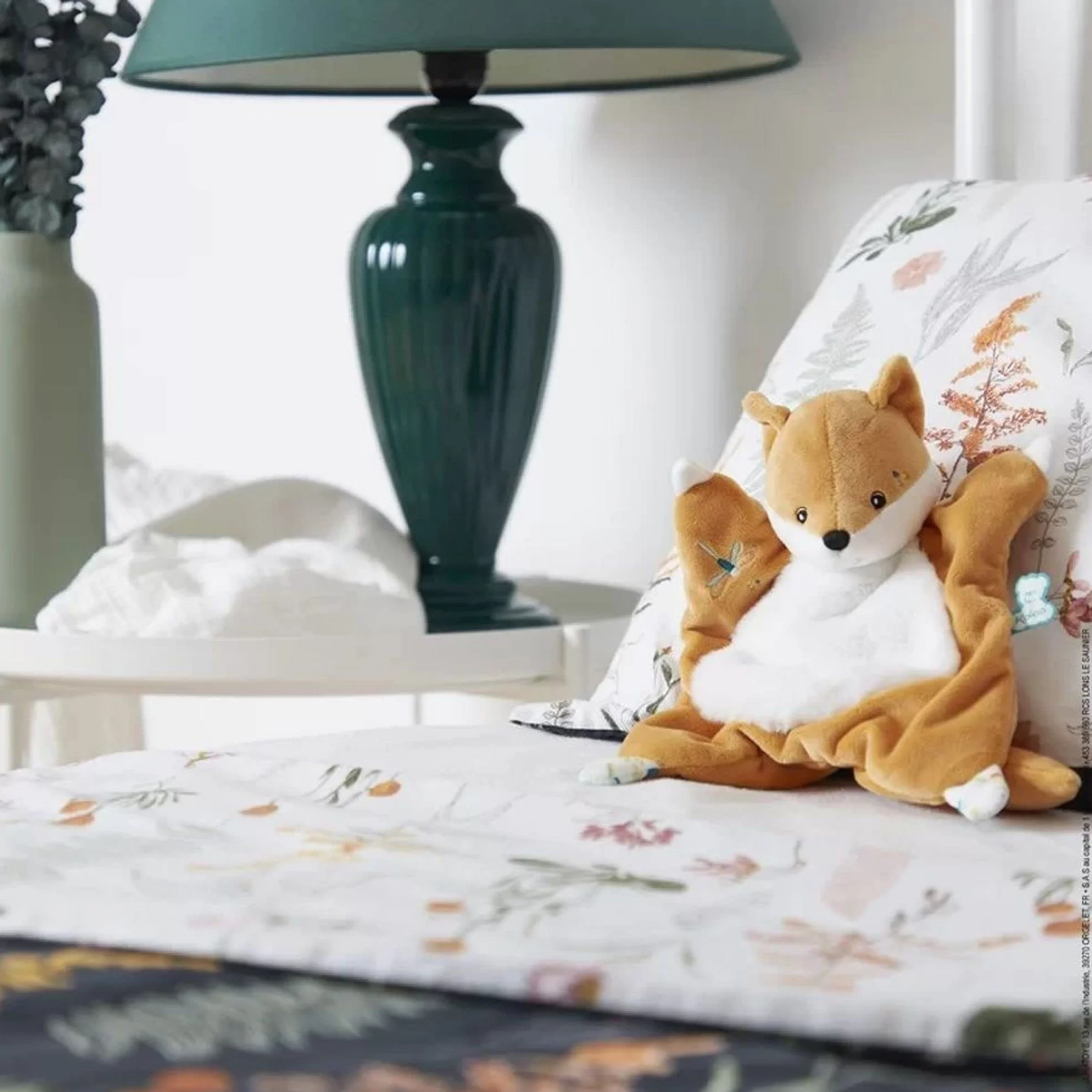 Kaloo FRIPONS - SQUARE DOUDOU FOX LEONARD - 20CM