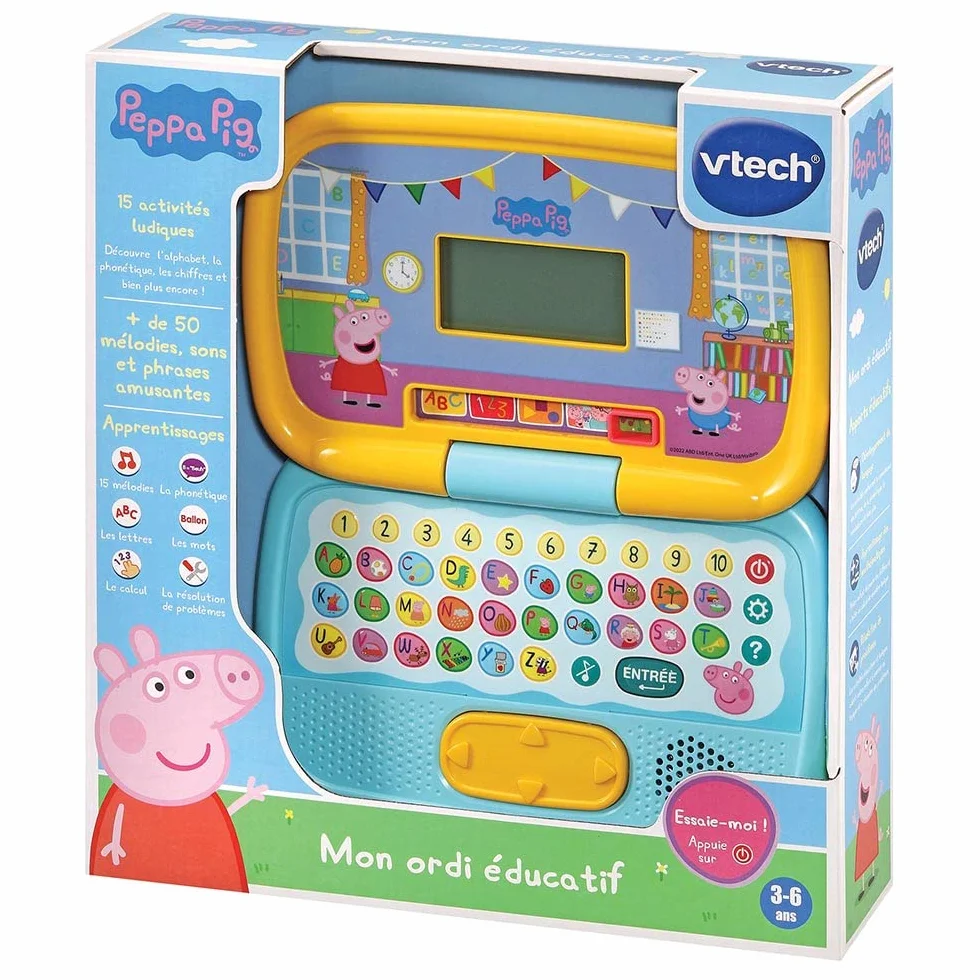 VTech Peppa Pig Komputer Dziecko Wielokolorowy
