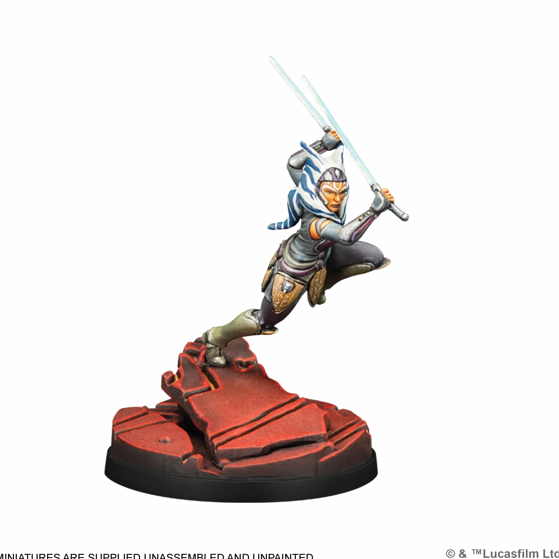 Atomic Mass Games Star Wars Shatterpoint I Am No Jedi Duel Pack Miniatures Expansion 2 Players 90 Minutes