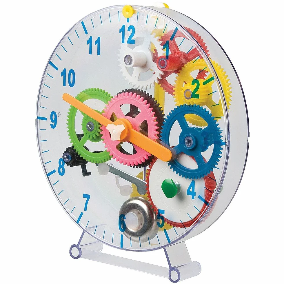 Tobar 12459 - Stwórz swój własny zegar mechaniczny 31 sztuk, 21 cm