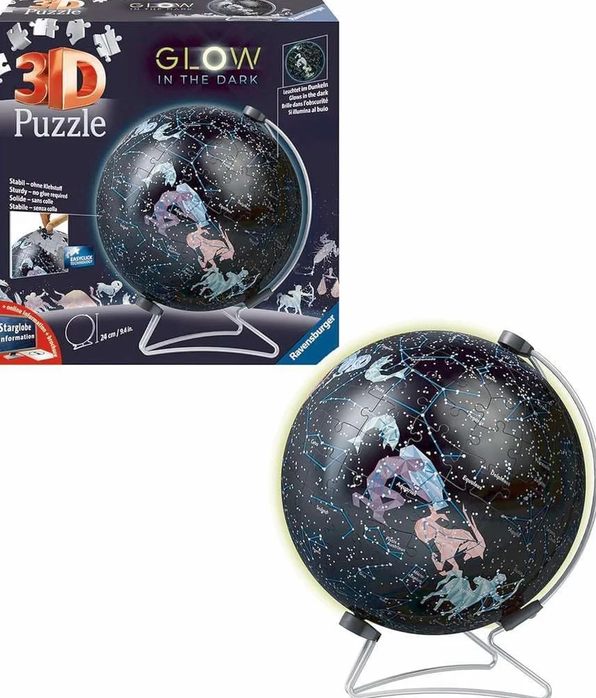 Puzzle 3D Globus konstelacje