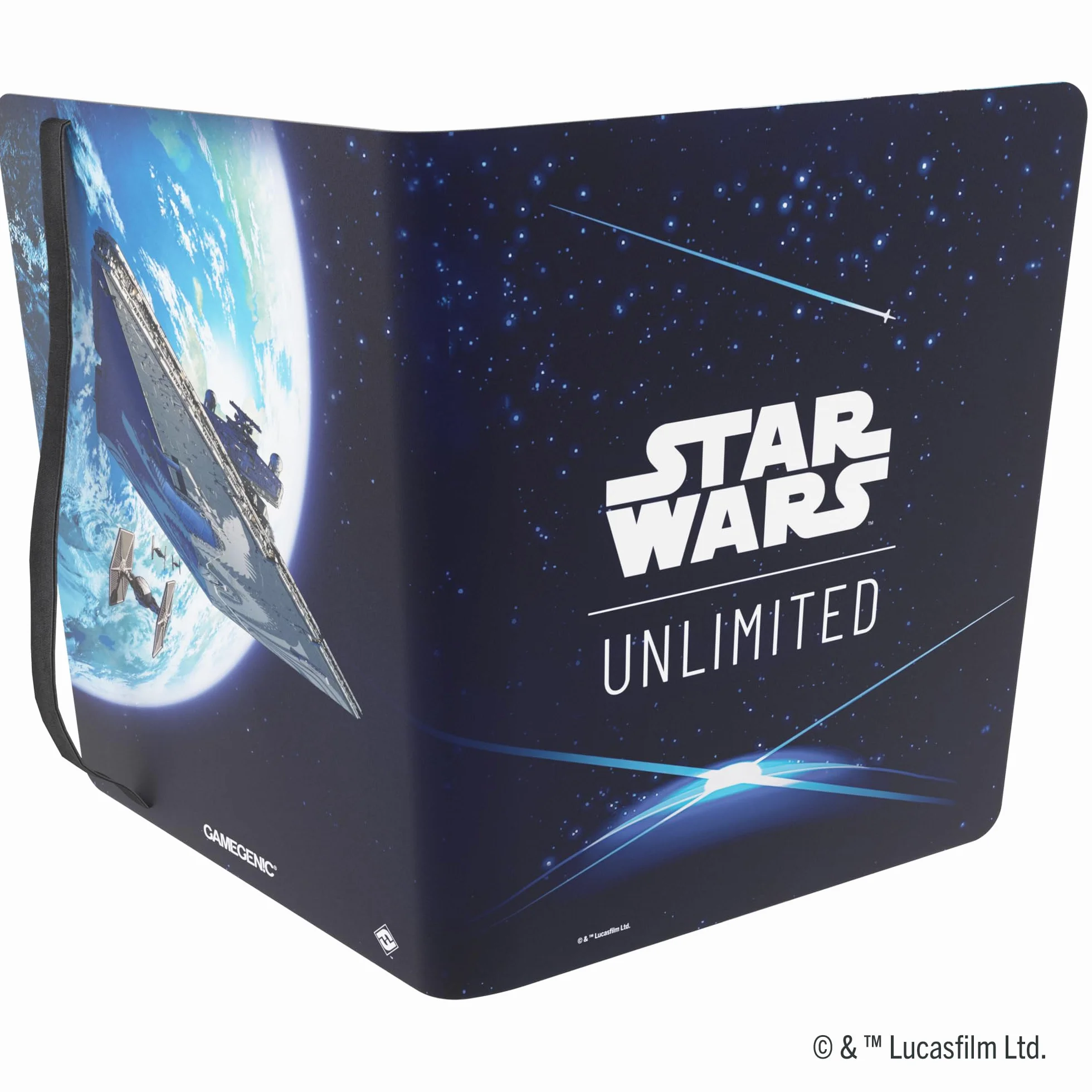 Star Wars: Unlimited album z 18 kieszeniami - niebieski