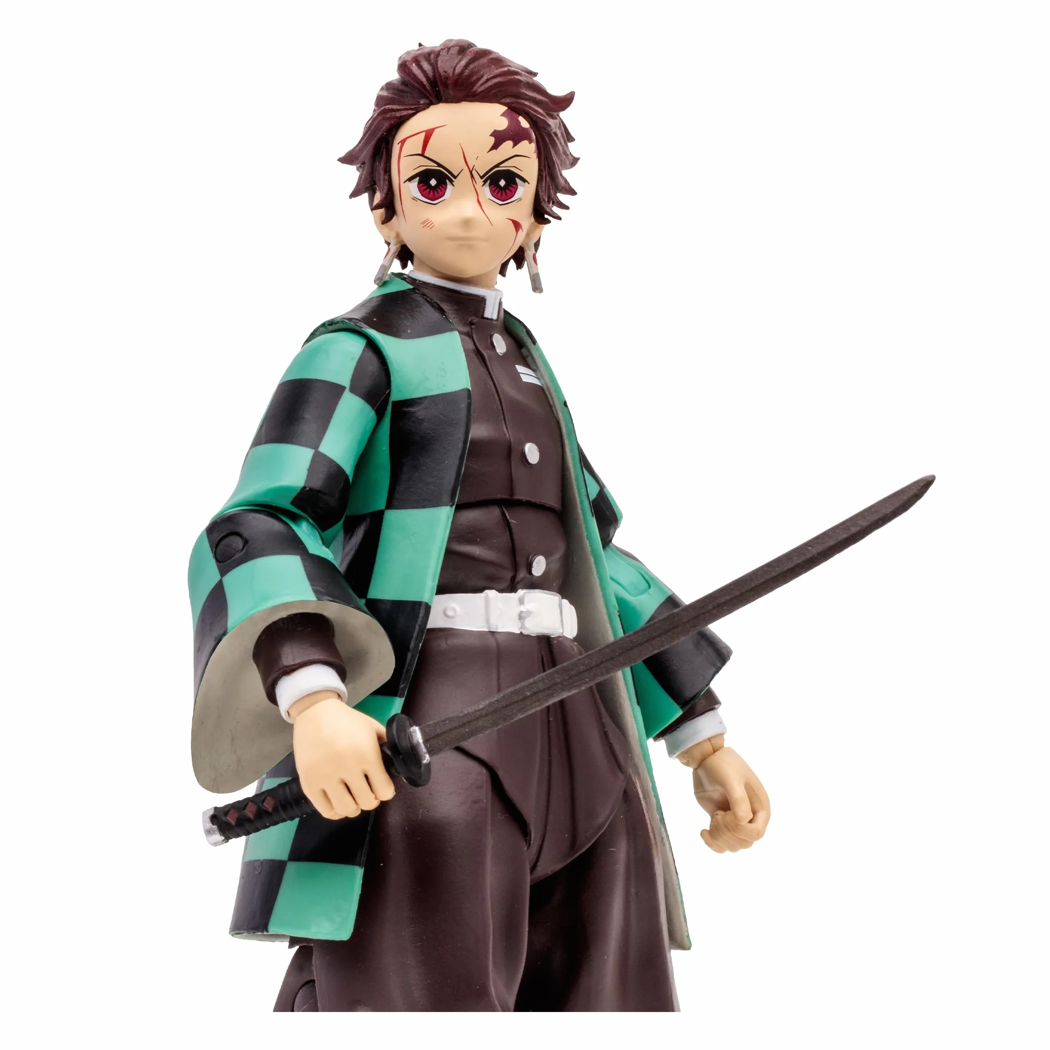 Lansay McFarlane Toys - Demon Slayer - Tanjiro Kamado - Figurka kolekcjonerska i akcesoria - Postacie z mangi - Od 12 lat